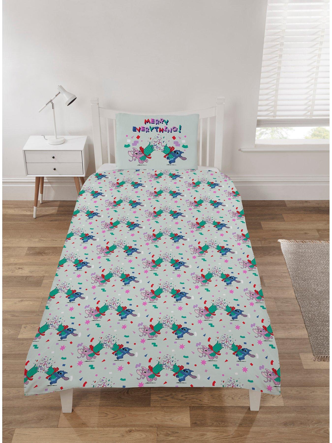 Image 3 of 3 of Lilo & Stitch Stitch Christmas Fa La La La Single Duvet