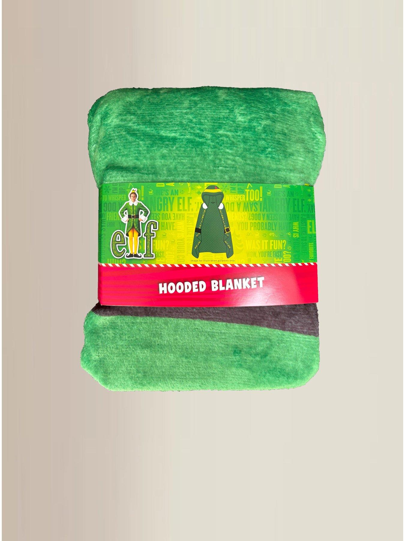  image of elf-buddy-hooded-christmas-blanket-70x132cm