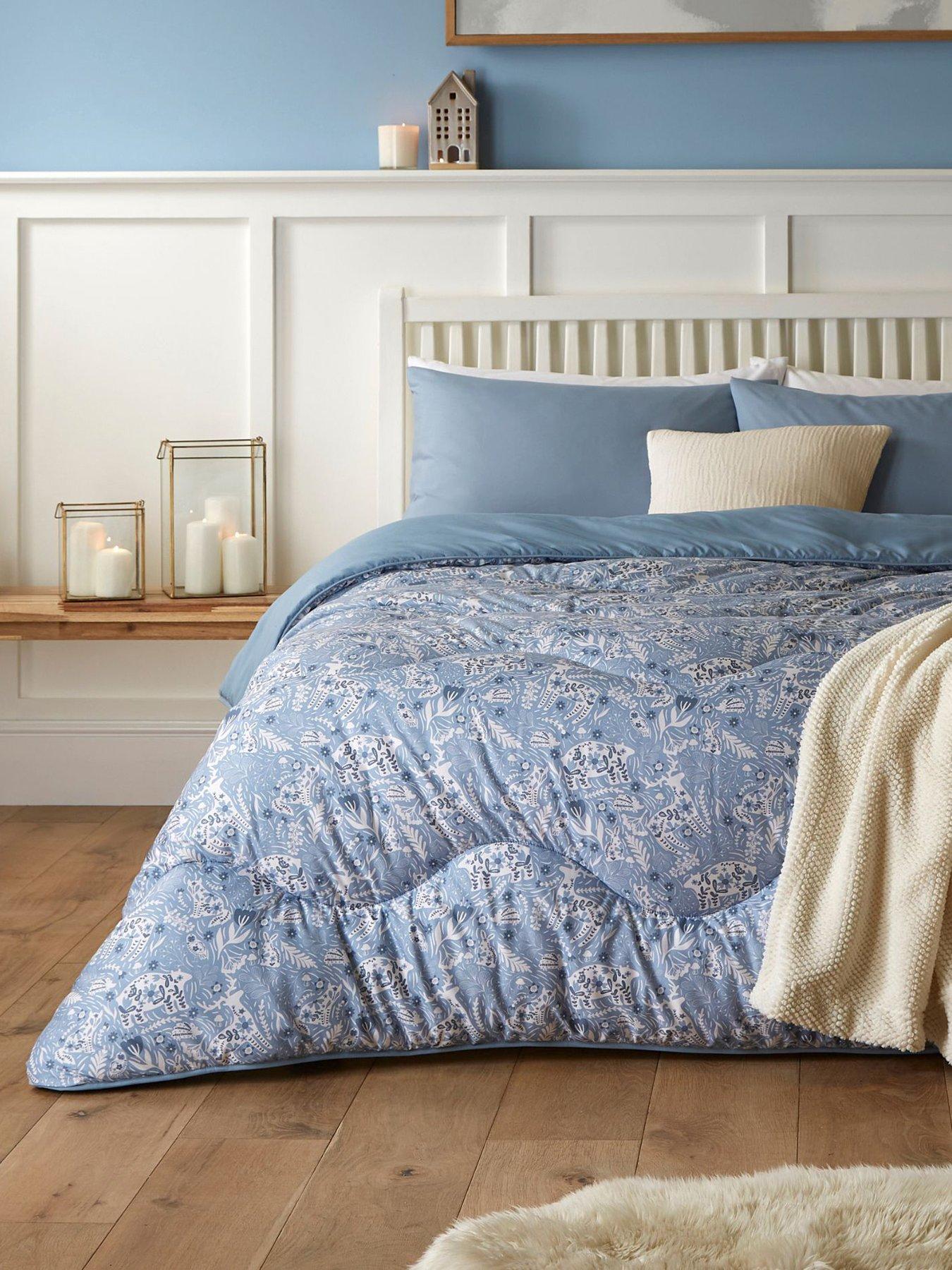Image 1 of 5 of Night Lark Winter Woodland 10.5 Tog Coverless Duvet Set