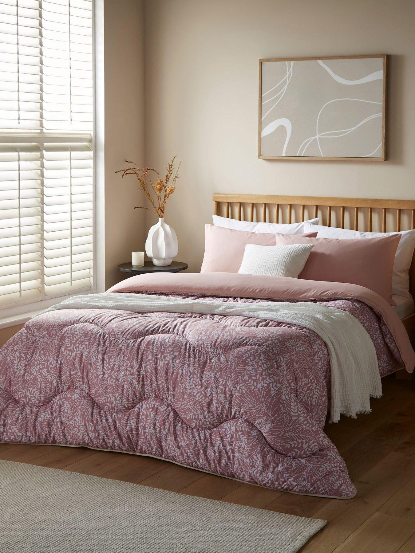 undefined Linear Leaf 10.5 Tog Coverless Duvet Set