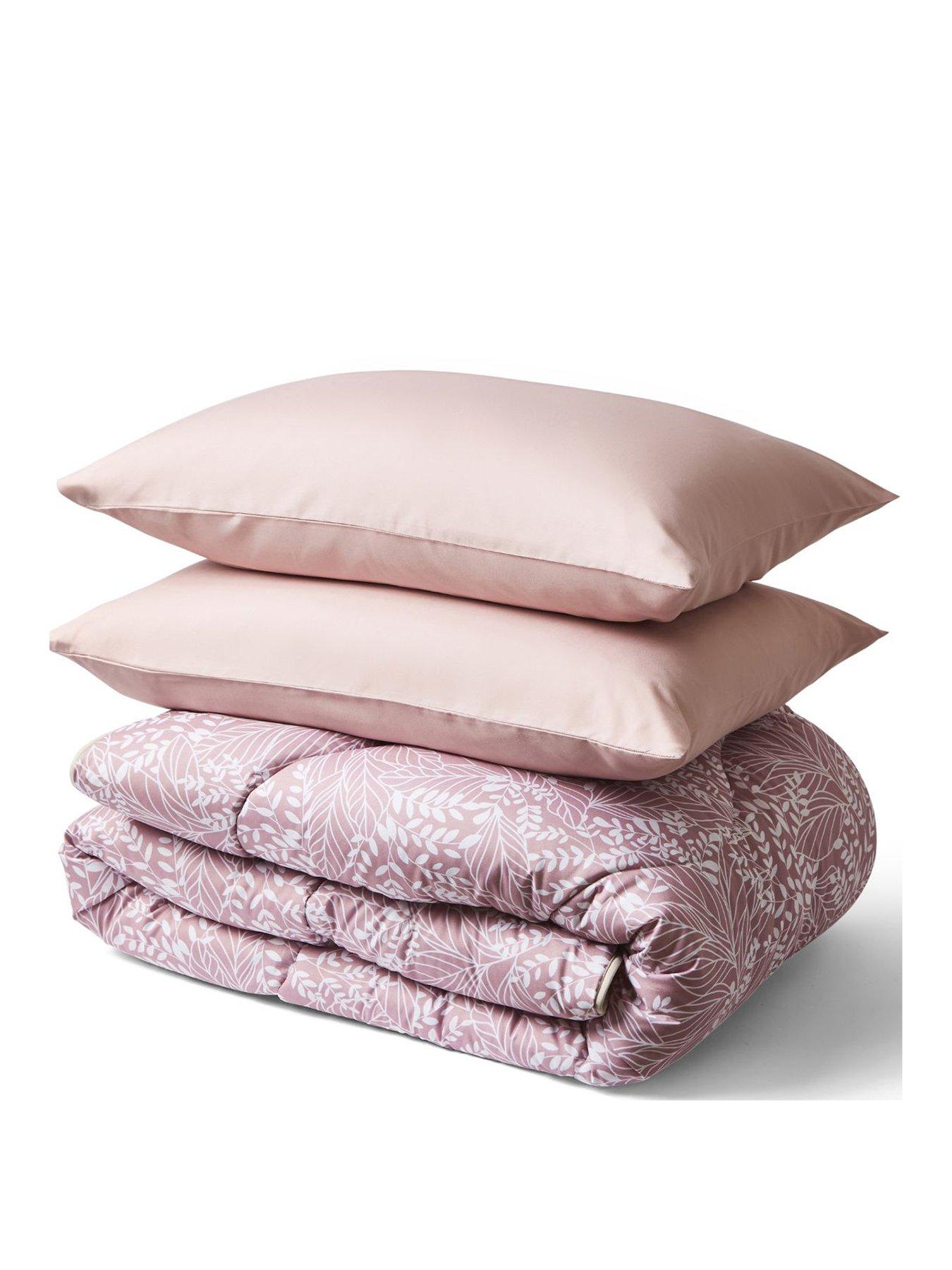 Image 2 of 5 of Night Lark Linear Leaf 10.5 Tog Coverless Duvet Set
