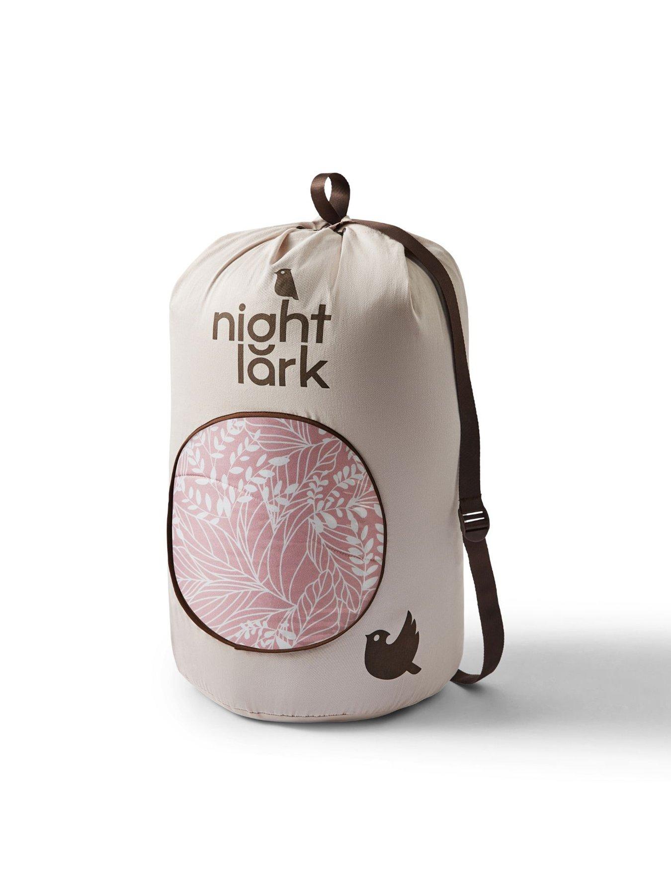 Image 5 of 5 of Night Lark Linear Leaf 10.5 Tog Coverless Duvet Set