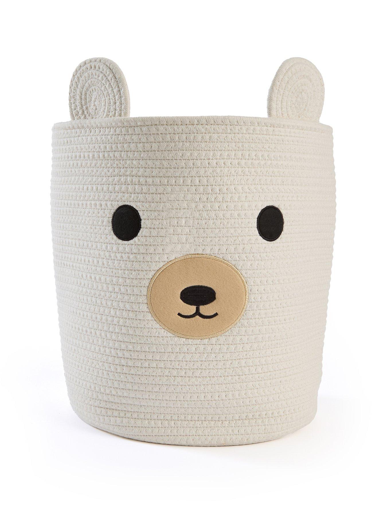 Image 2 of 6 of The Very Collection Bear Cotton Rope Basket
