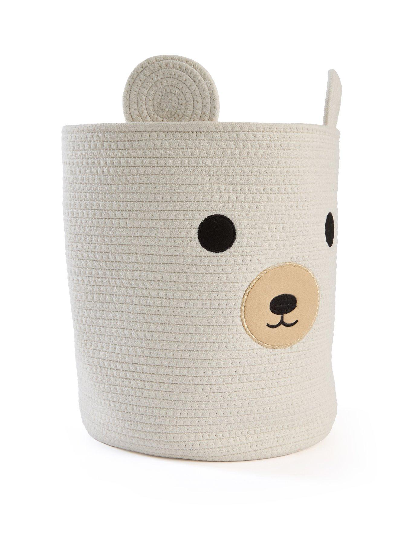 Image 3 of 6 of The Very Collection Bear Cotton Rope Basket
