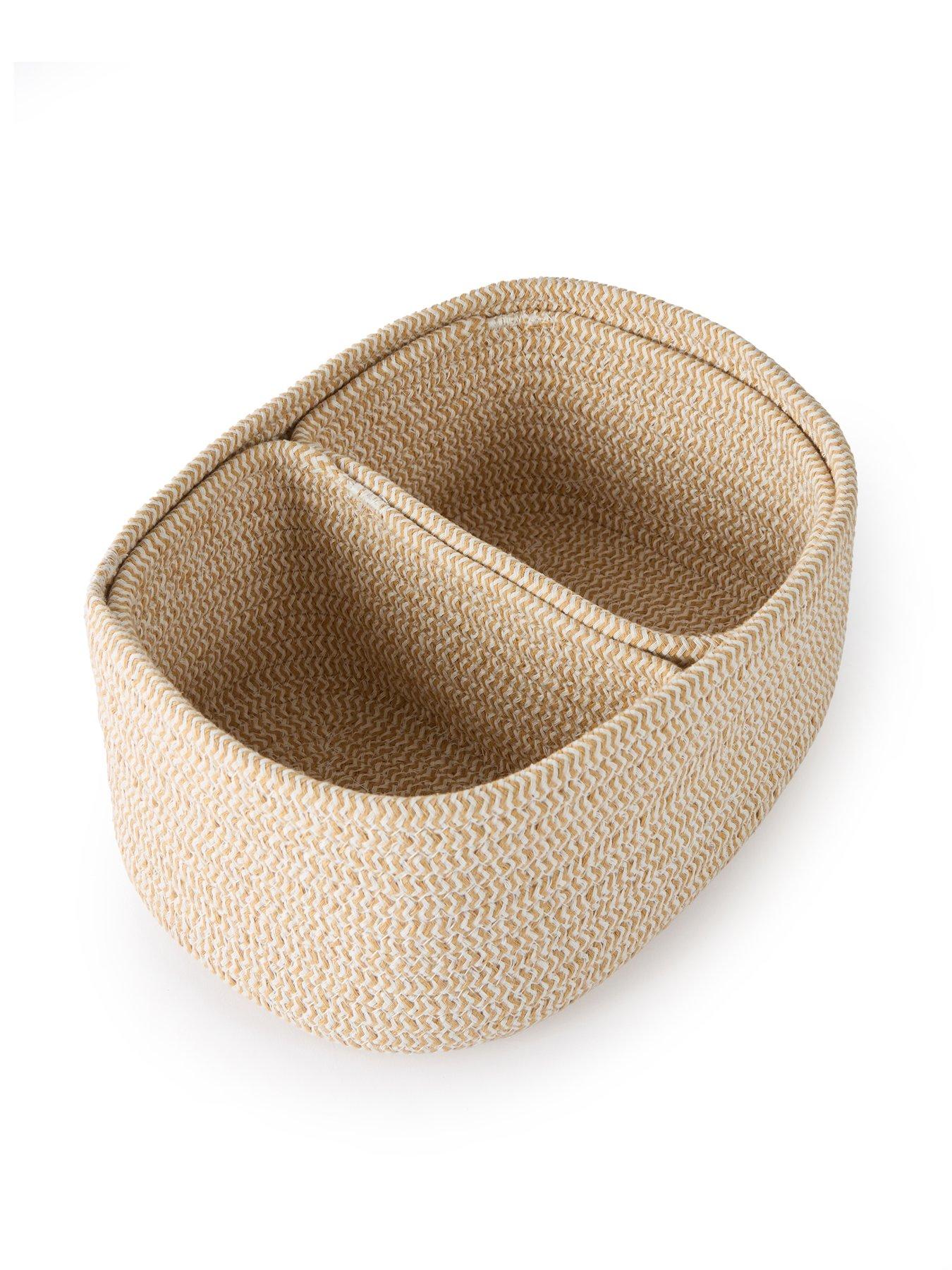 Image 4 of 7 of The Very Collection Set Of 3 Natural Cotton Rope Storage Baskets