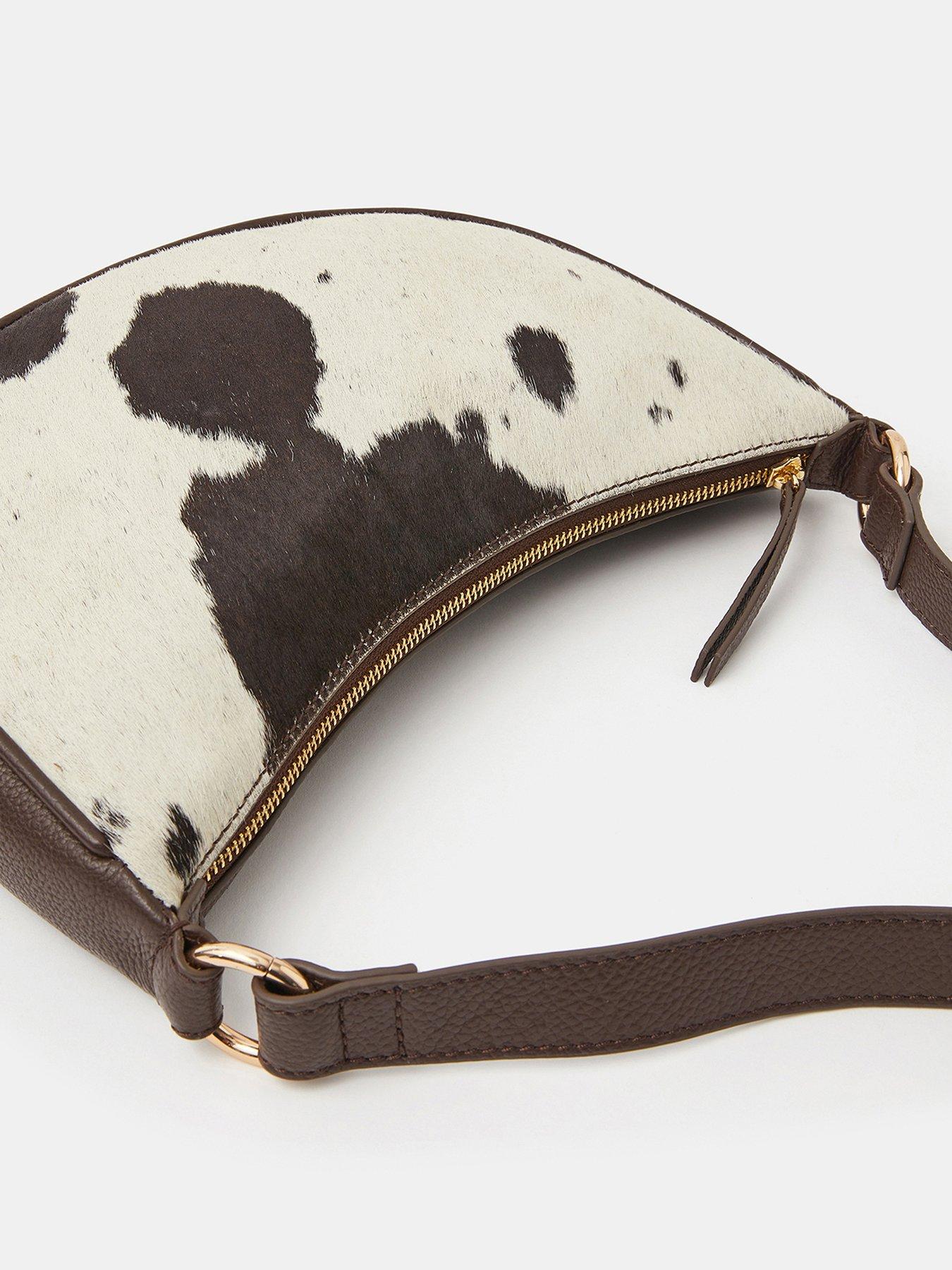 Image 4 of 5 of Accessorize Leather Sling Crossbody Bag - Multi
