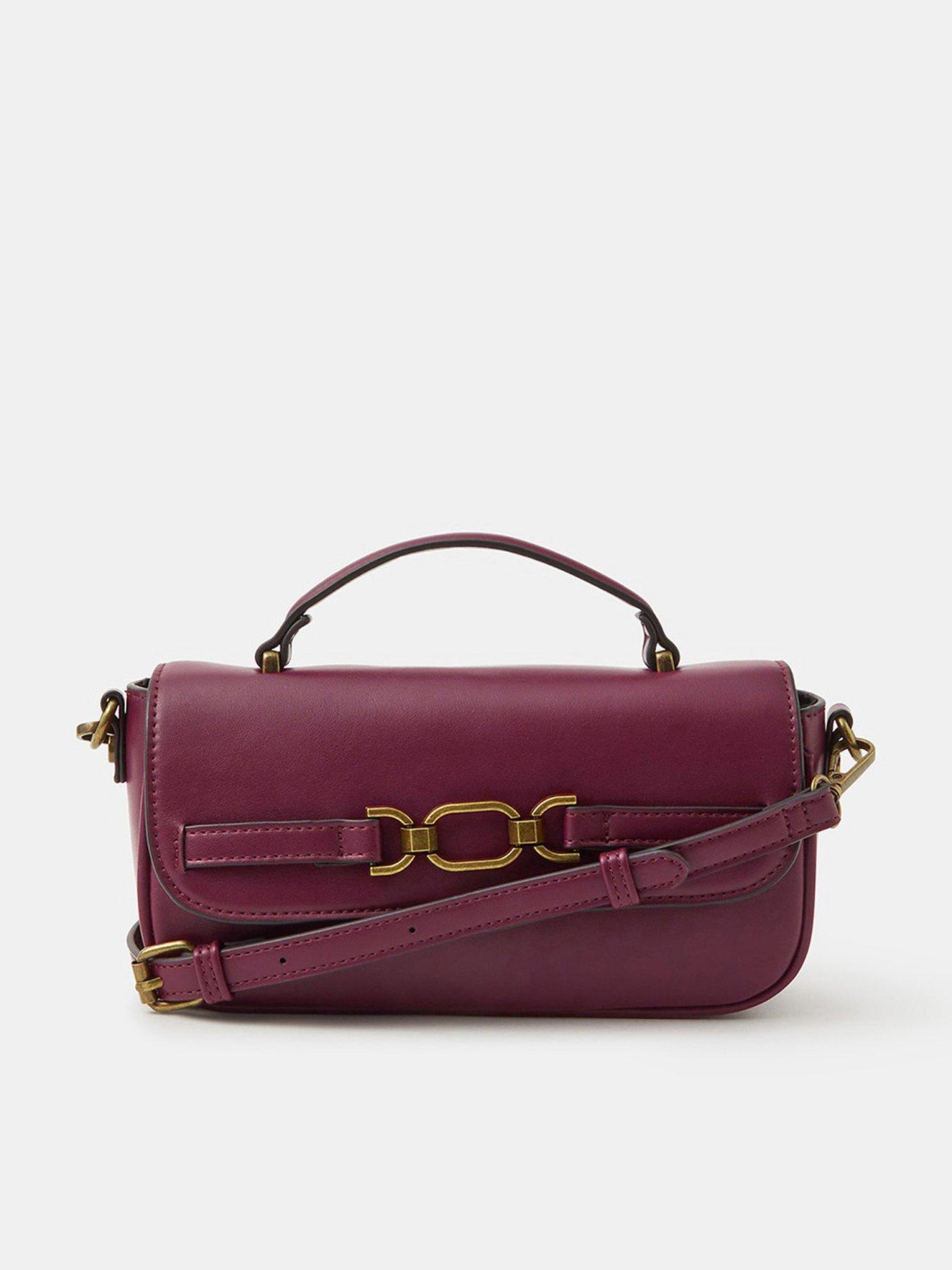 undefined Snaffle Crossbody Bag - Red