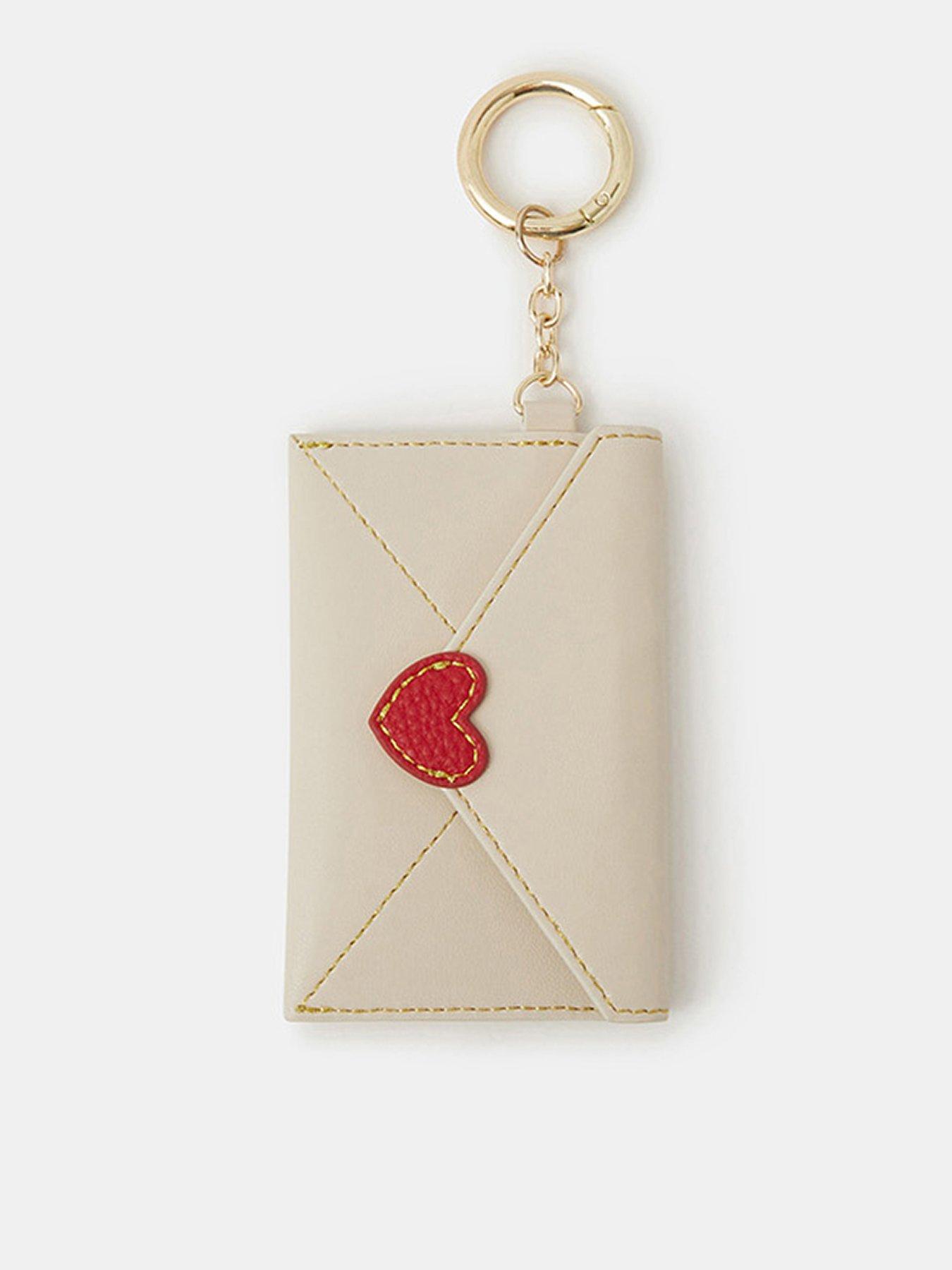 undefined Love Letter Bag Charm - Cream