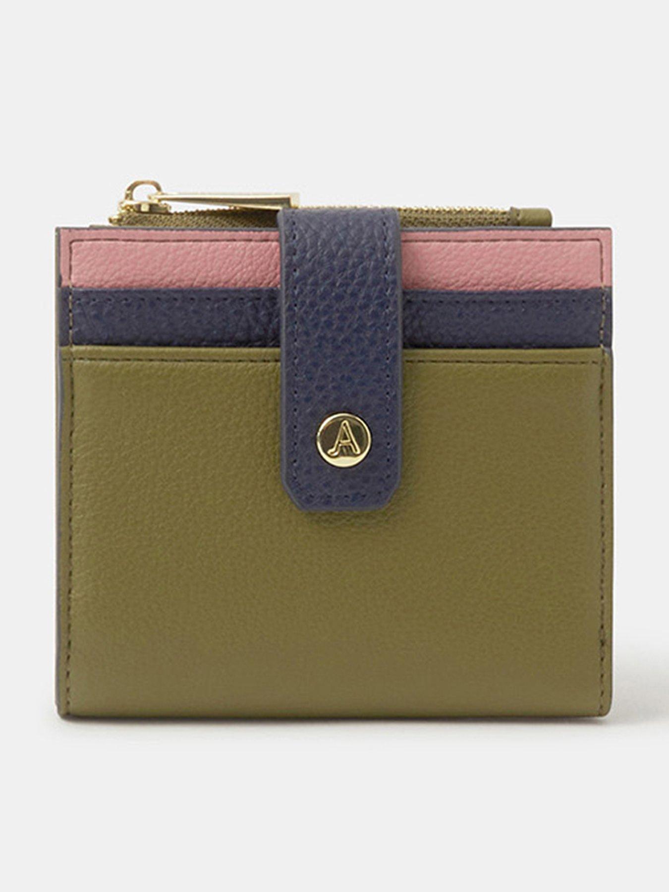 undefined Colourblock Bi Fold Purse - Multi