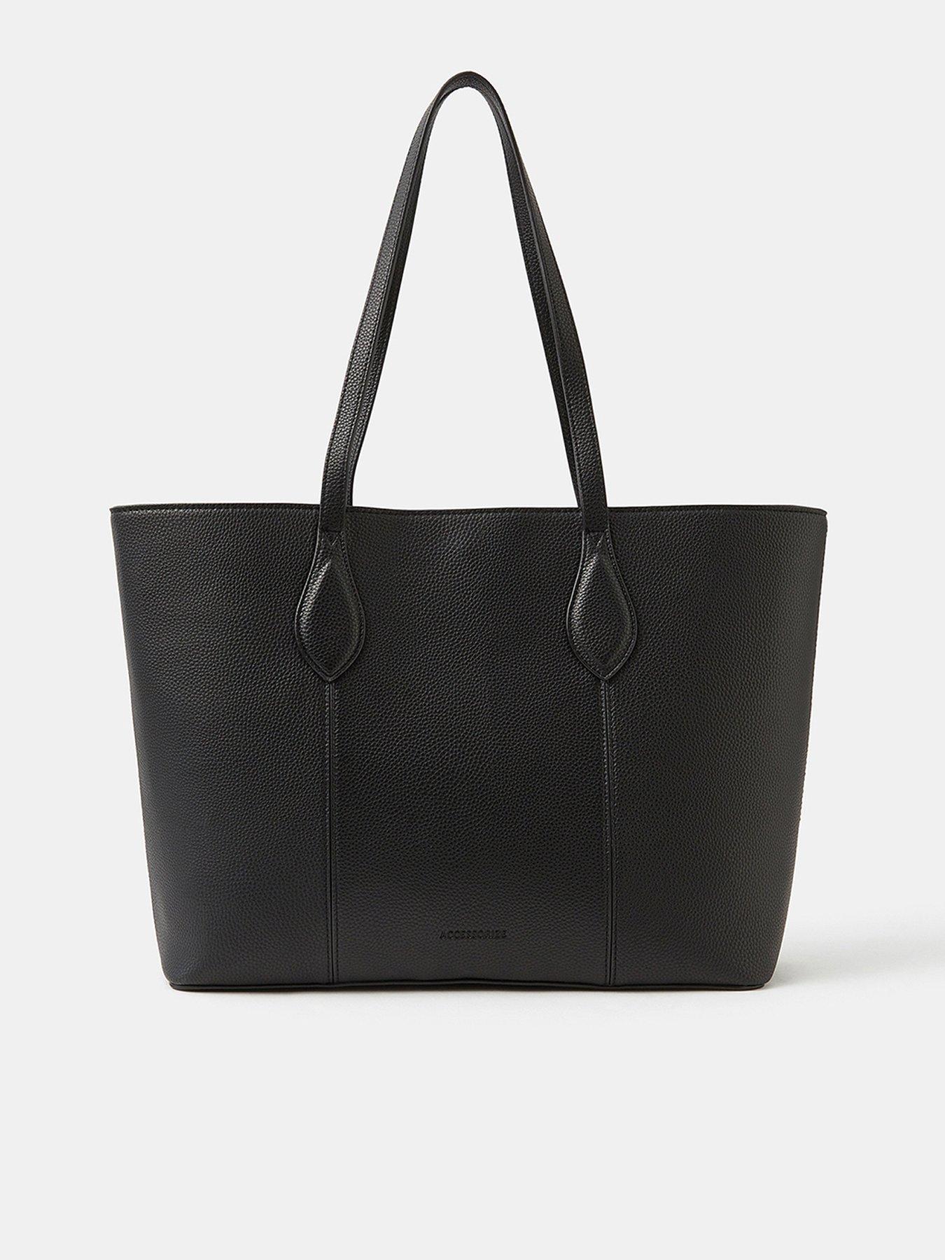 undefined Laptop Tote Bag - Black