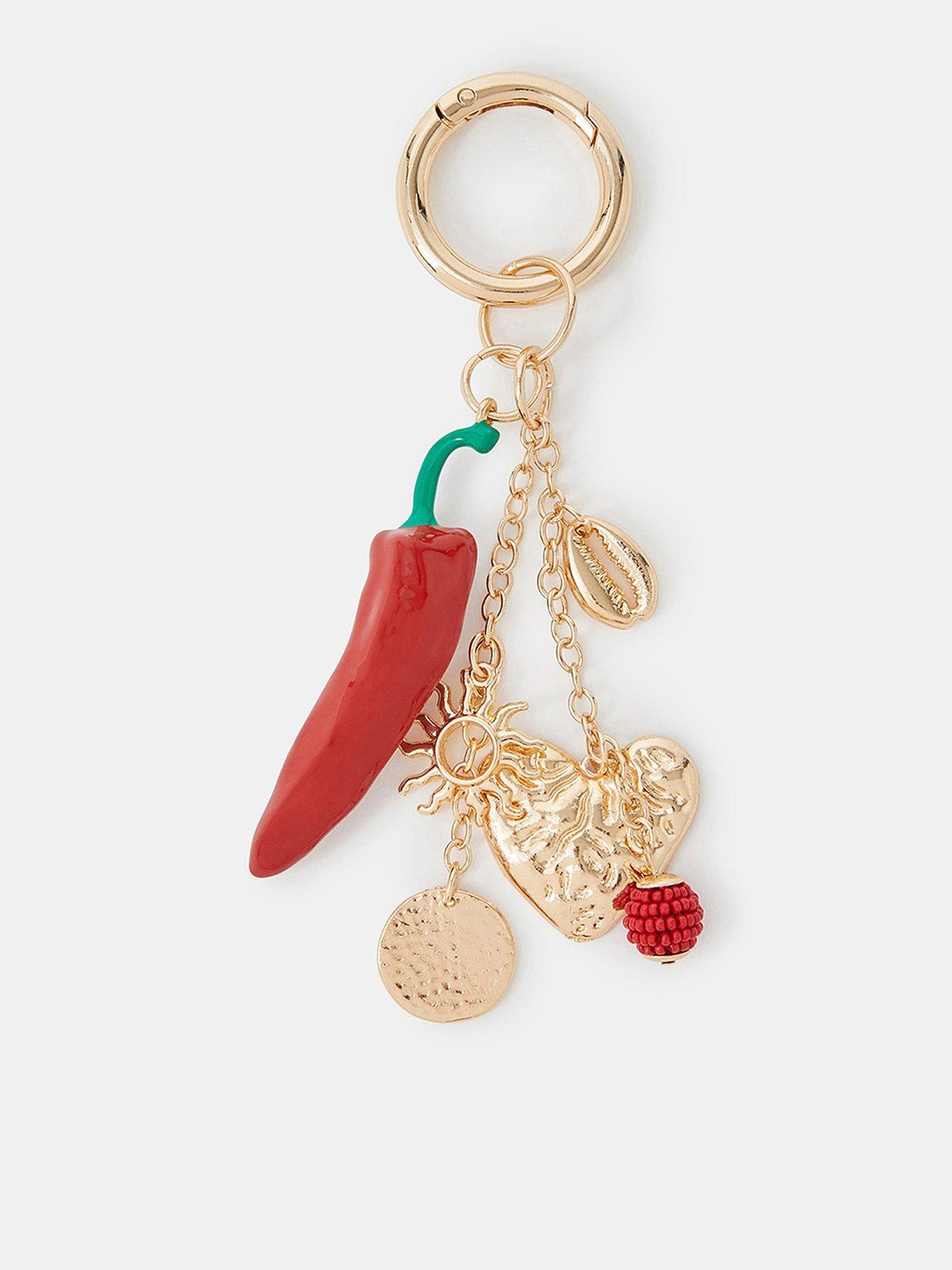 undefined Chilli Bag Charm - Red
