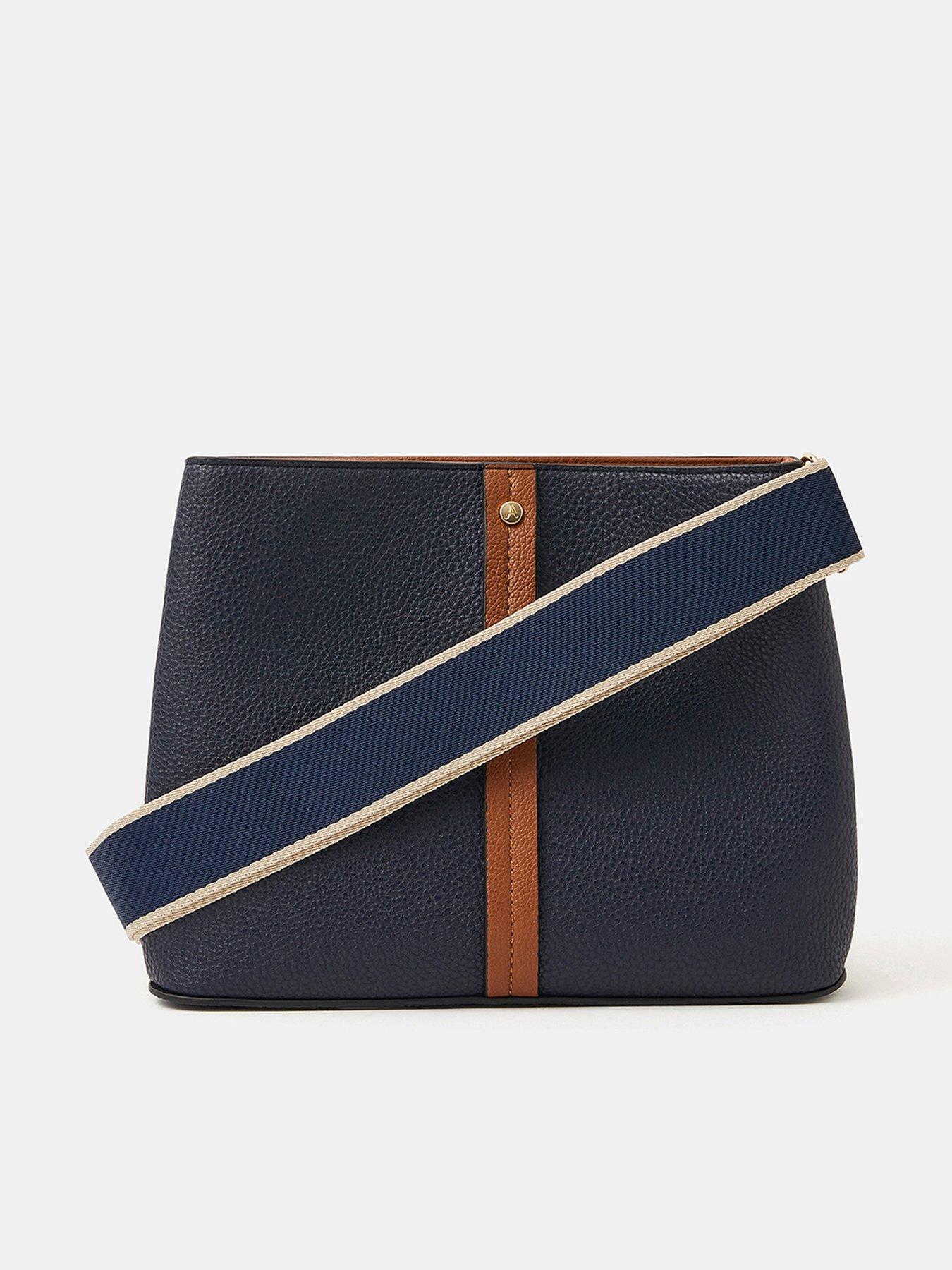 undefined Triple Compartment Crossbody Bag - Multi