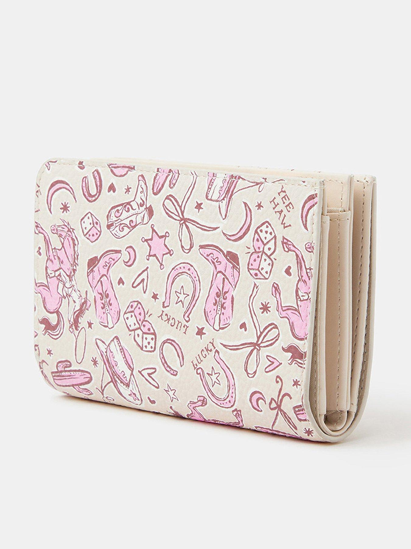 Image 2 of 4 of Accessorize Cowboy Print Purse - Multi