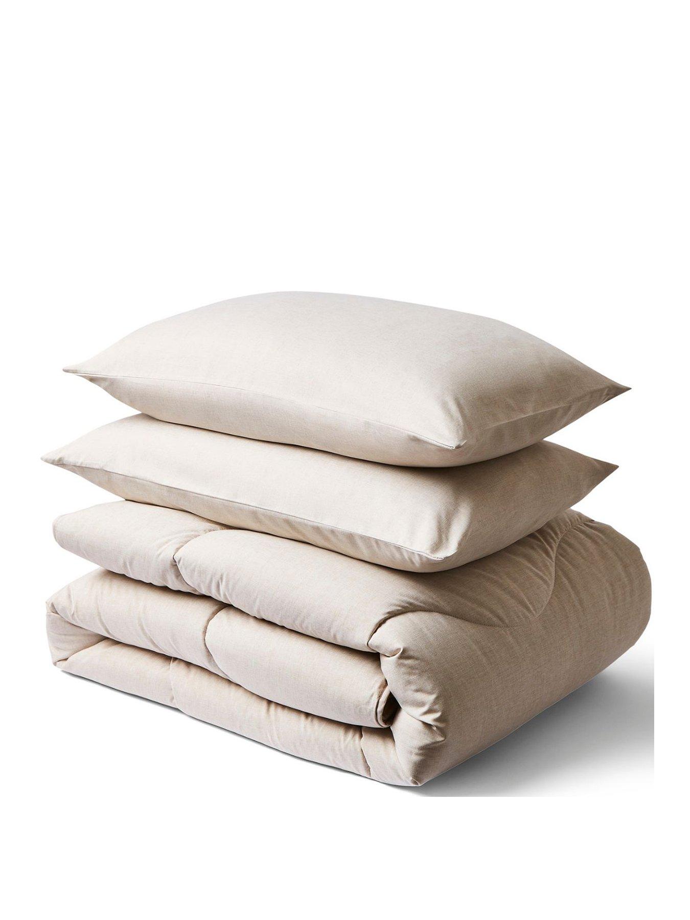 Image 2 of 6 of Night Lark Soft Weave 10.5 Tog Coverless Duvet Set
