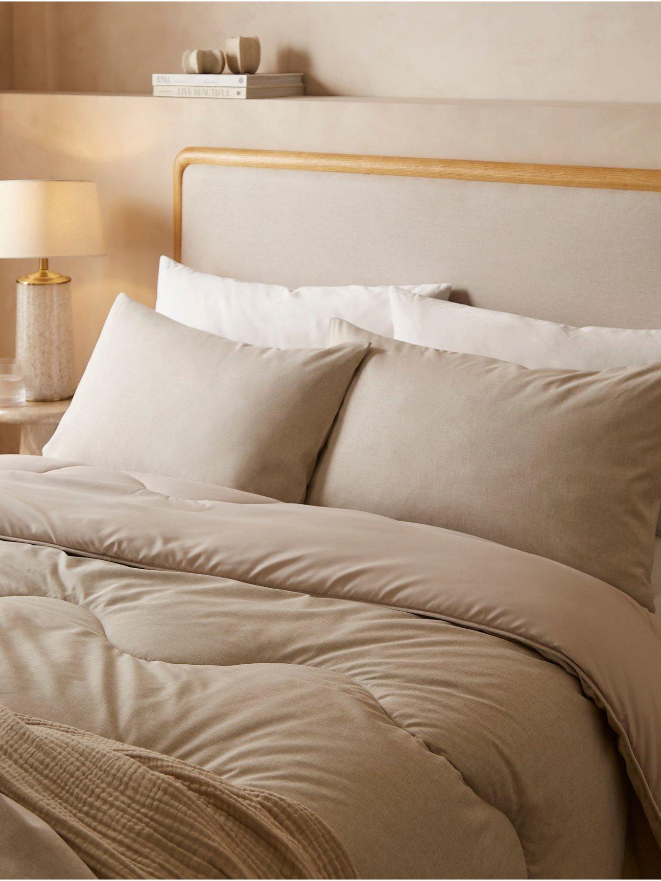 Image 3 of 6 of Night Lark Soft Weave 10.5 Tog Coverless Duvet Set