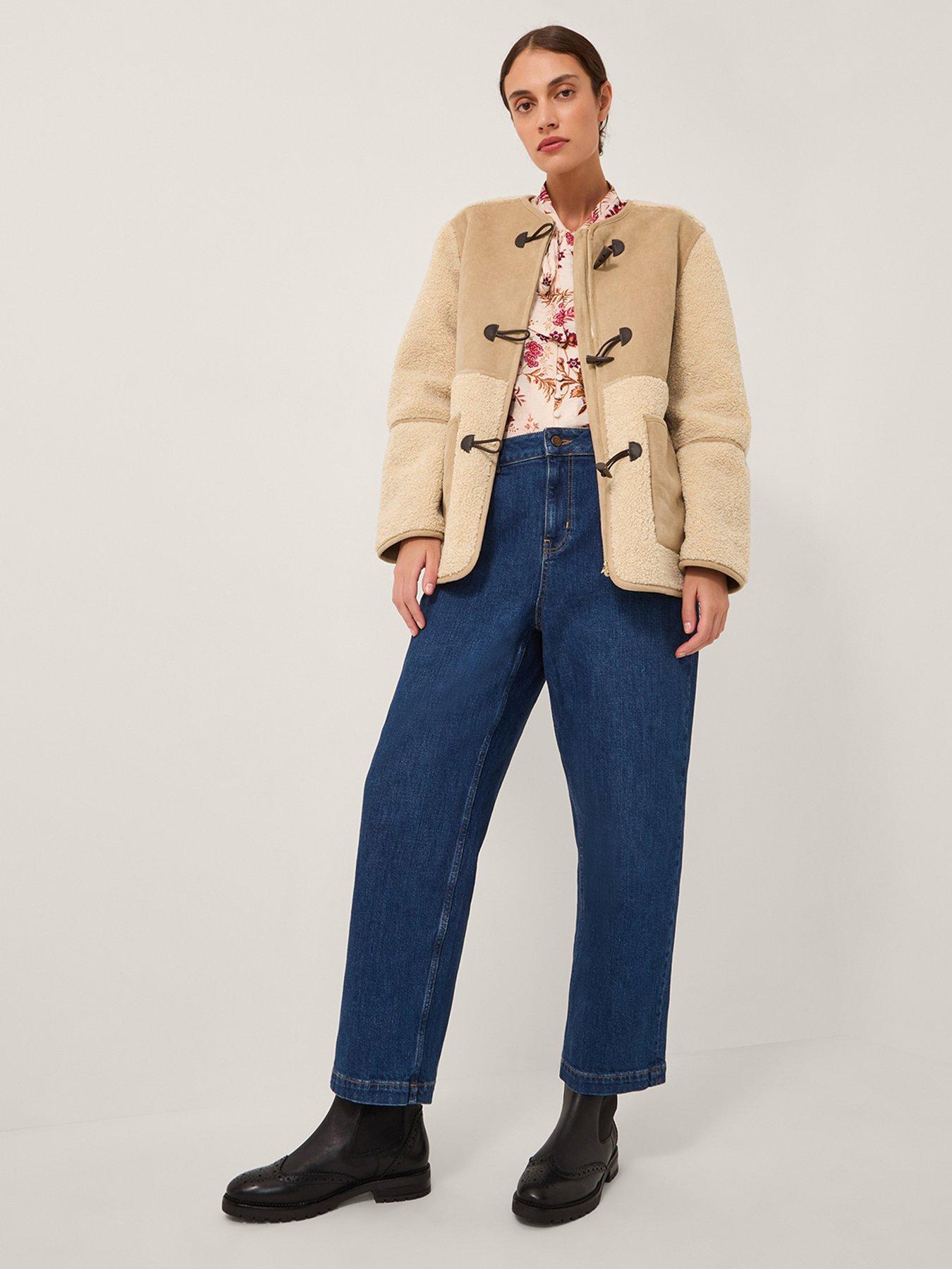 undefined Teri Borg Mix Jacket - Stone