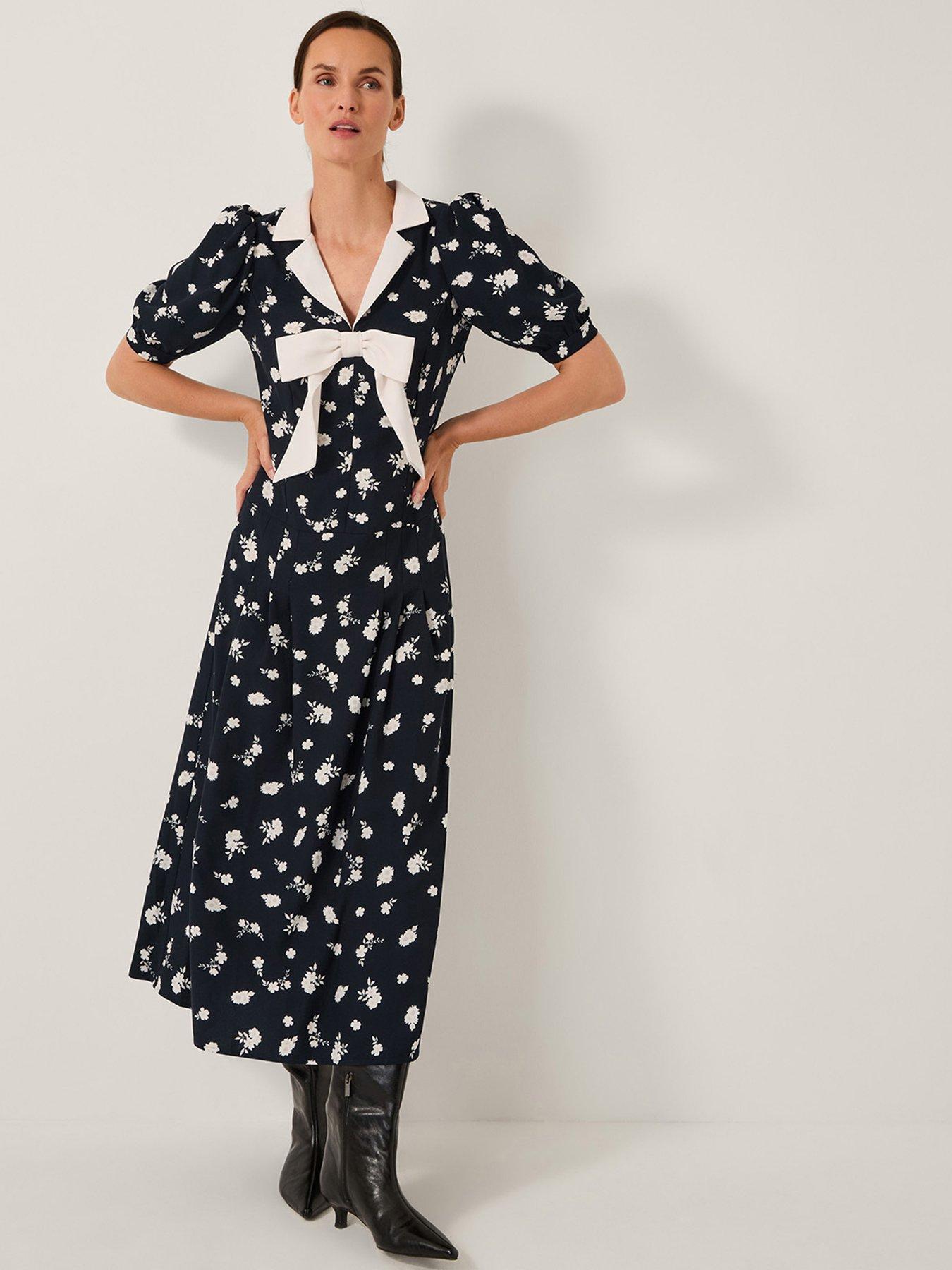 monsoon-mabli-tea-dress-black