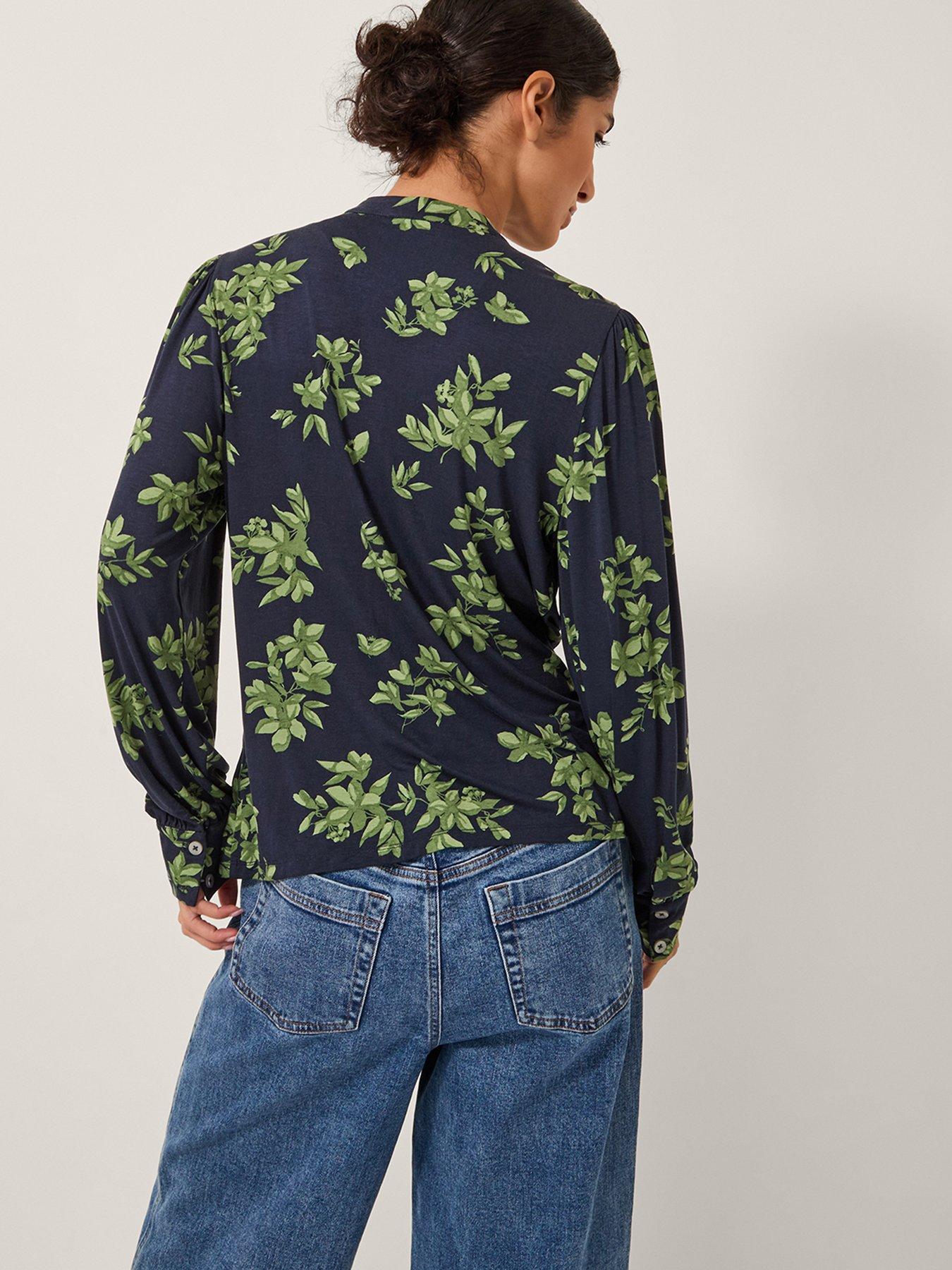 Image 2 of 5 of Monsoon Joules Print Jersey Shirt - Navy