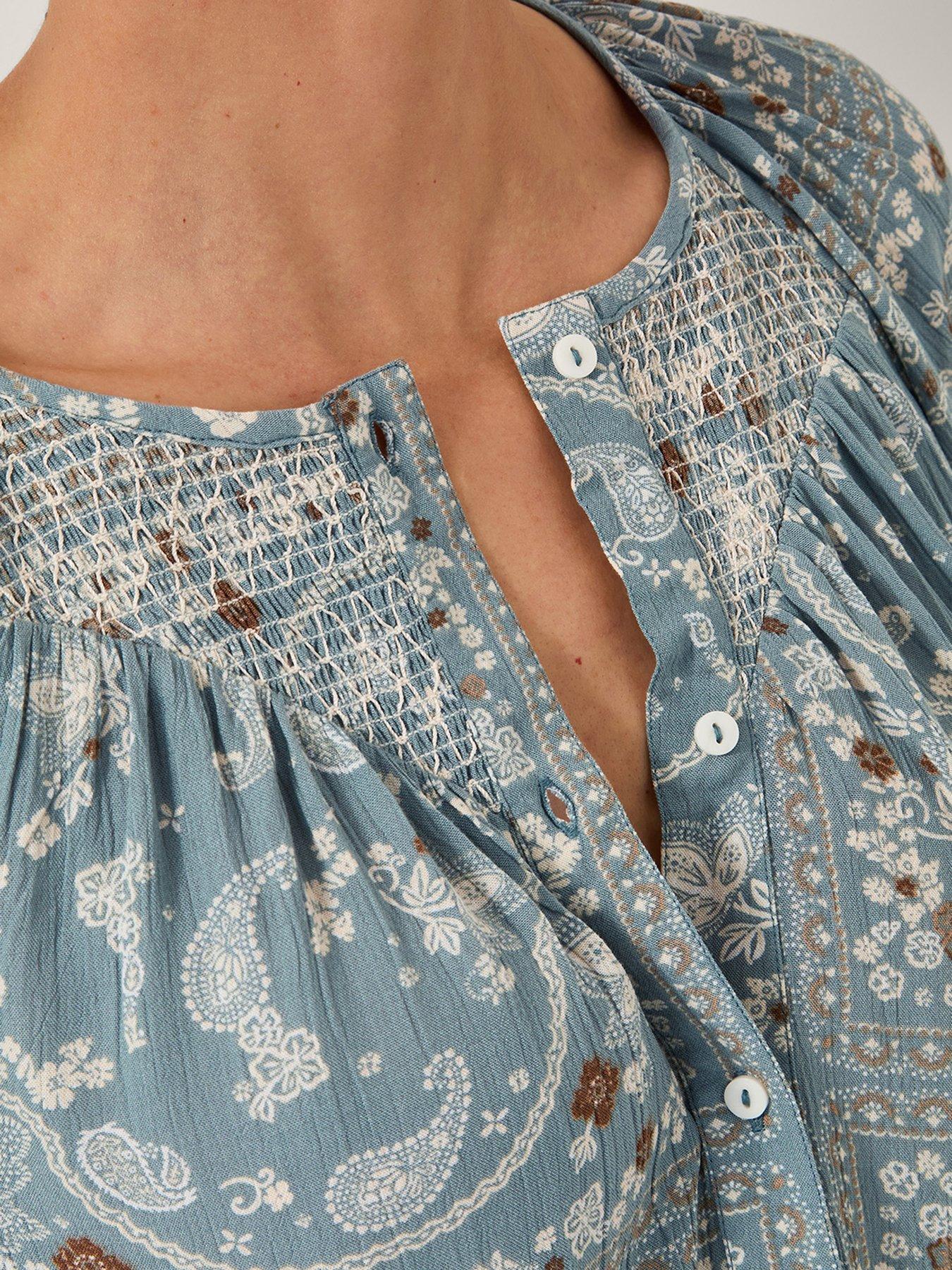 Image 4 of 5 of Monsoon Mandy Print Blouse