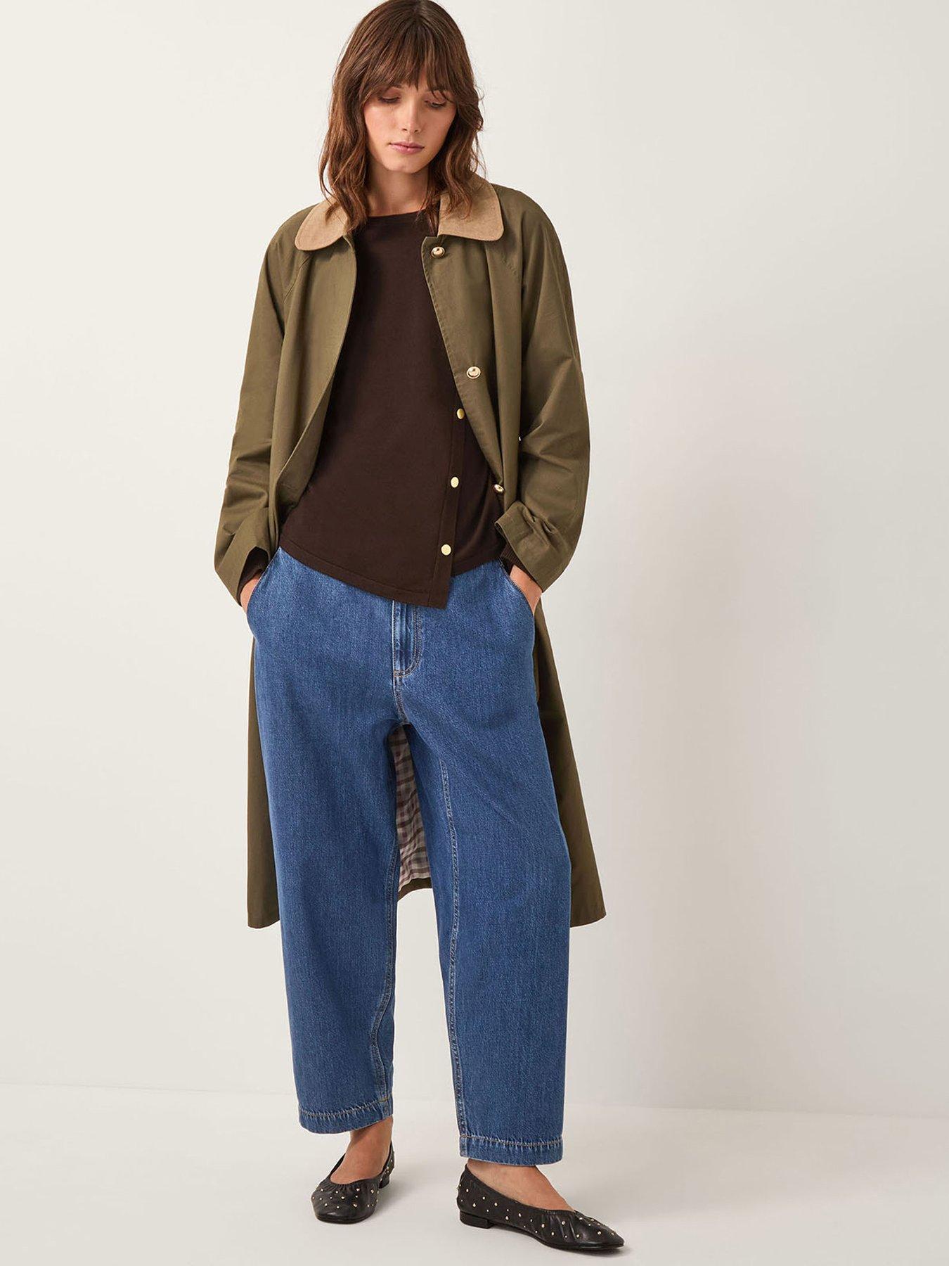 Image 3 of 4 of Monsoon Bonnie Button Jumper - Chocolate