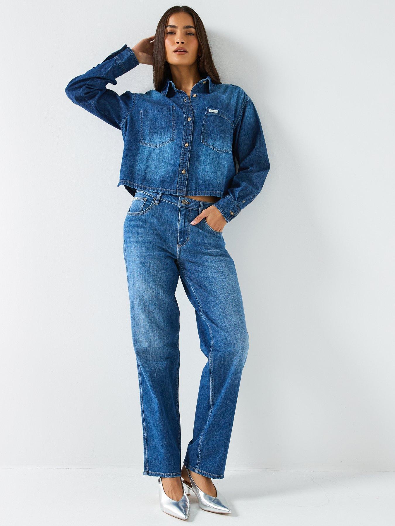 Image 3 of 6 of Guess Jeans Gj Boyfriend - Blue