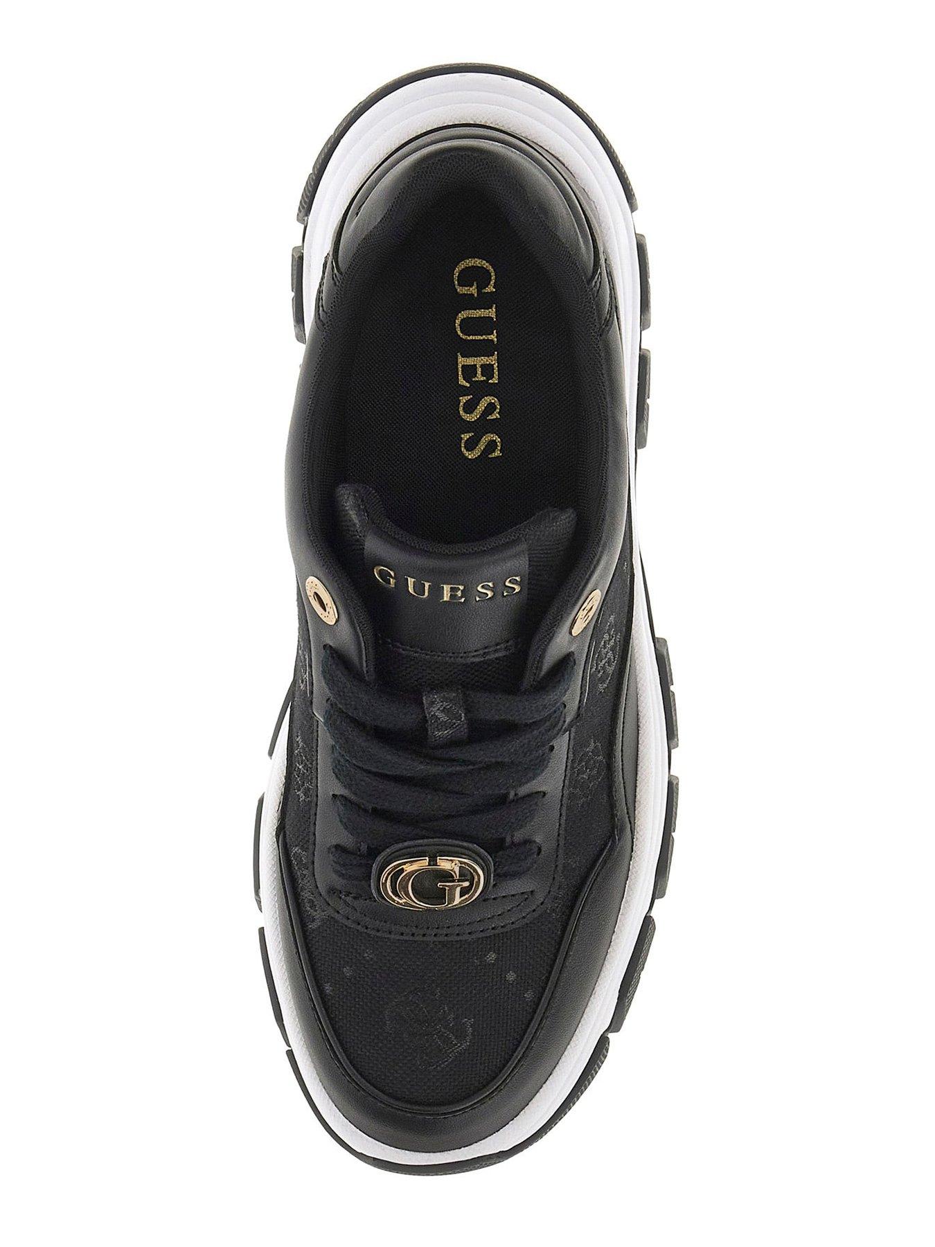 Image 4 of 5 of Guess Berrett2 Ultra Chunky Sneaker - Black