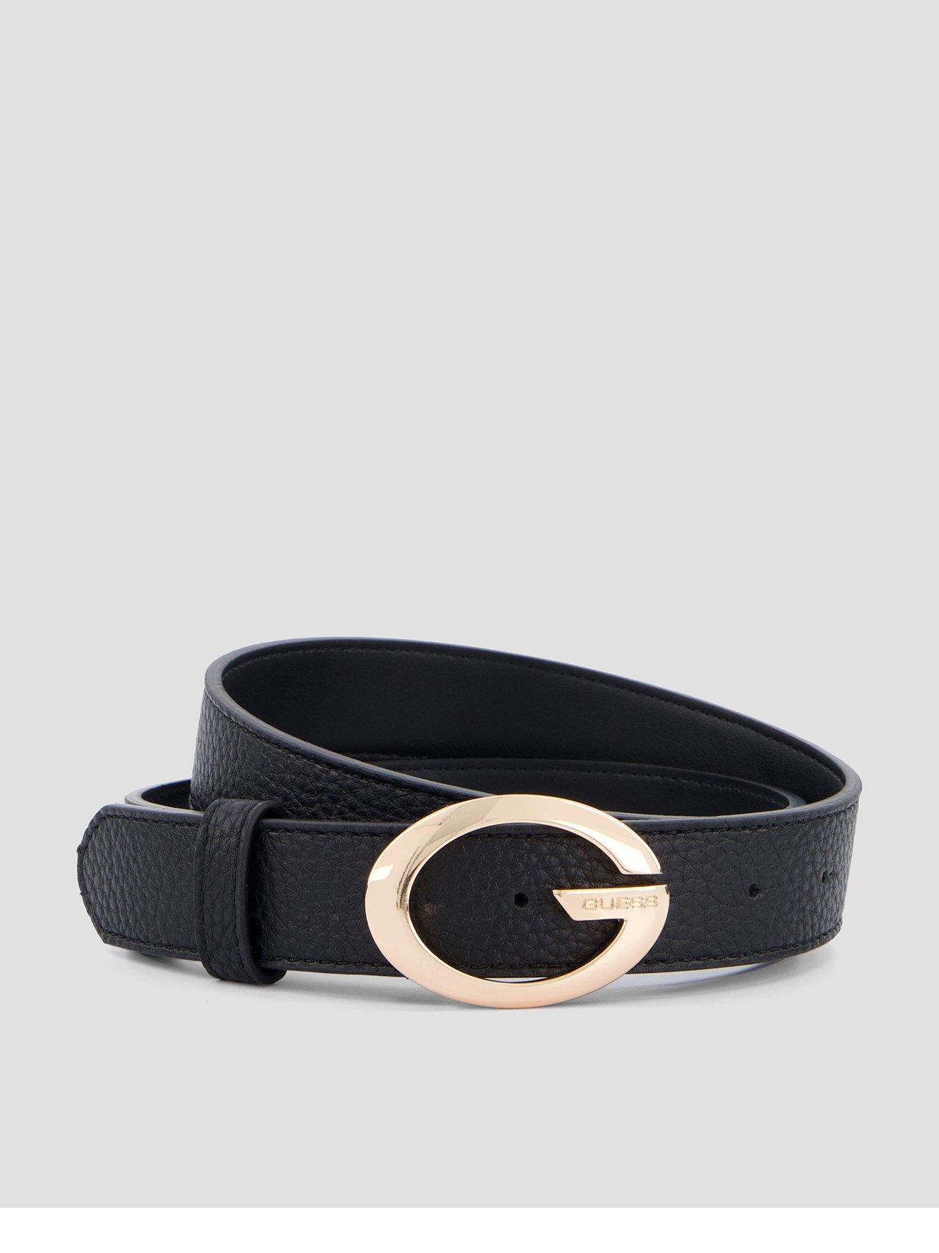 Image 1 of 4 of Guess Camden Belt - Black