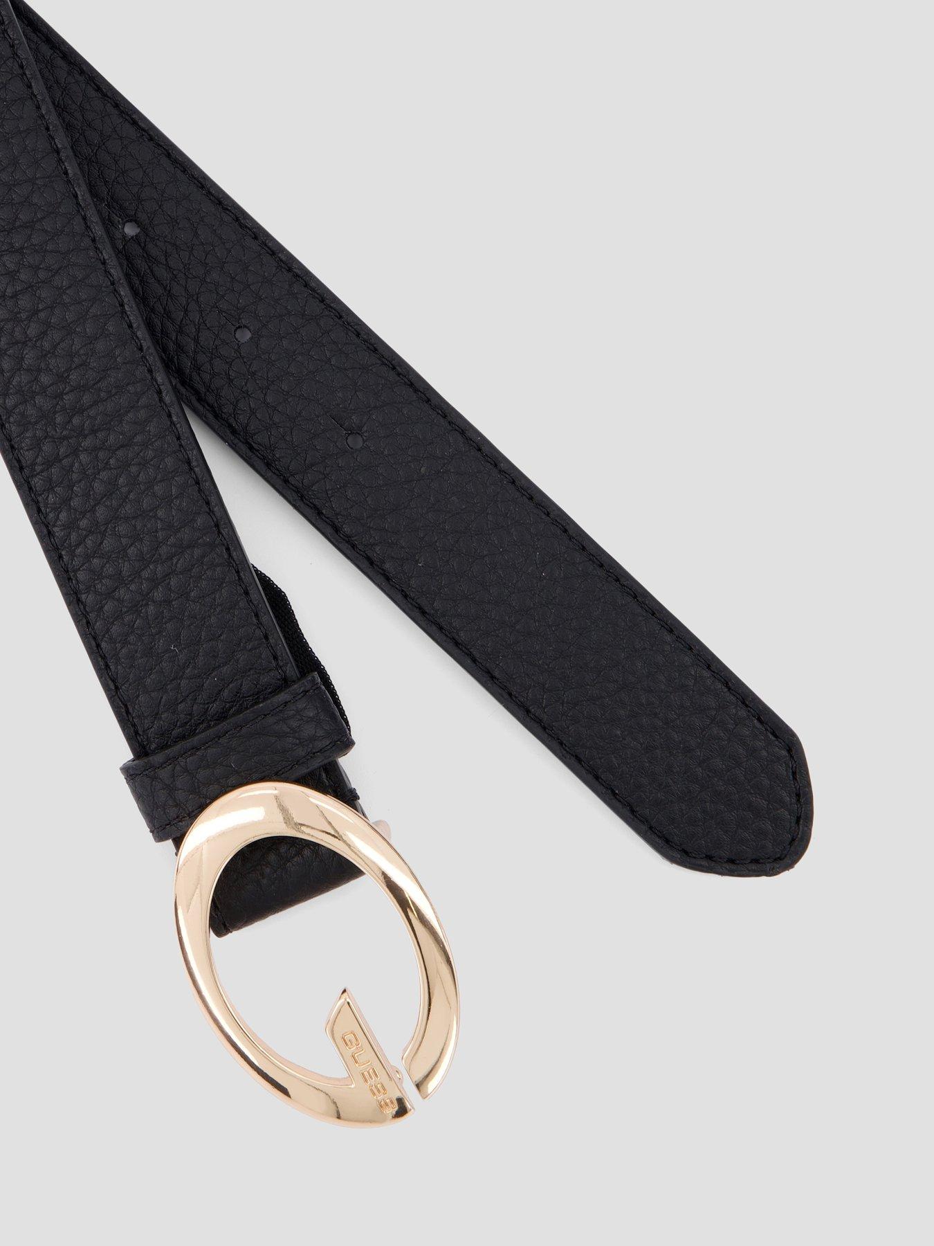 Image 4 of 4 of Guess Camden Belt - Black