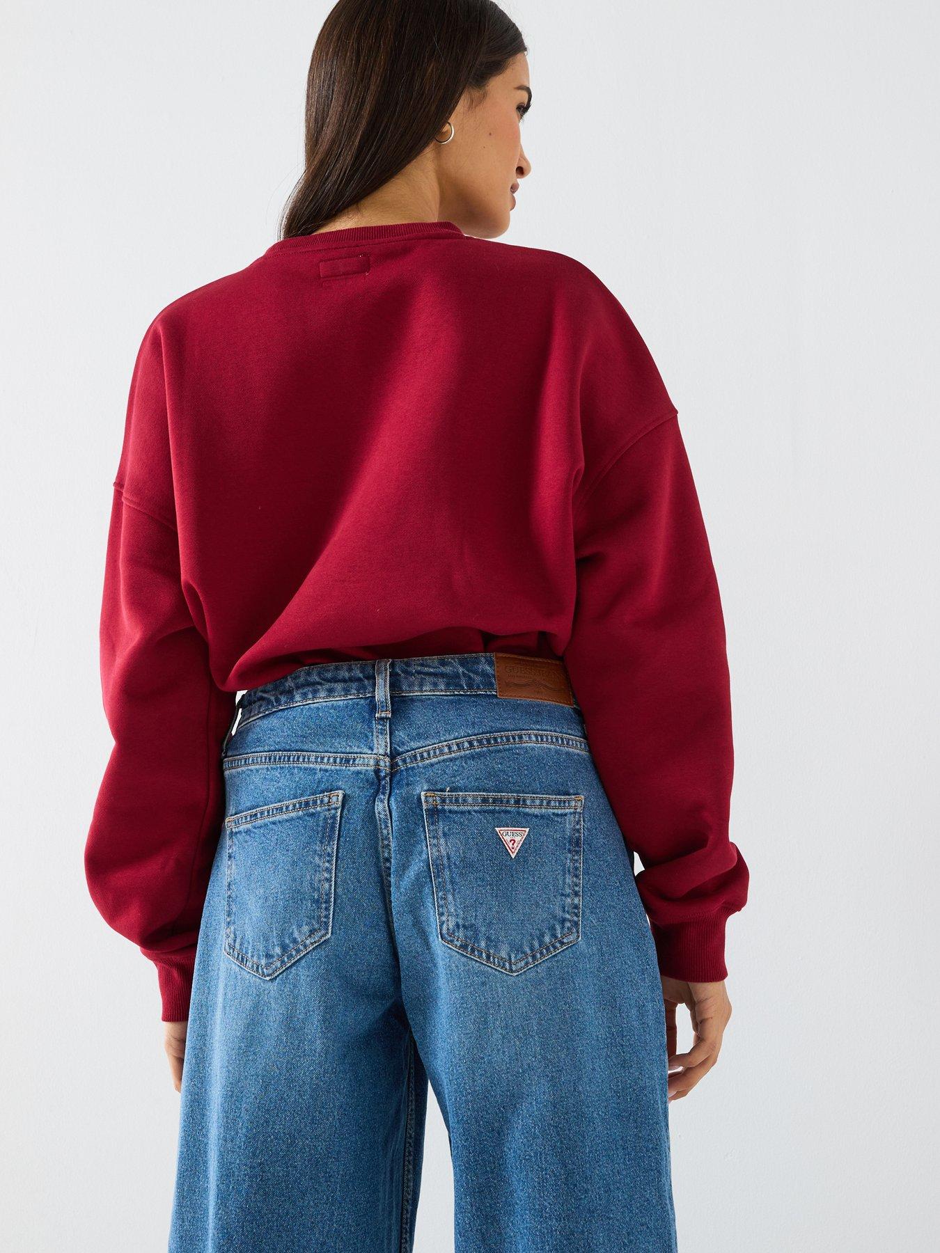  image of guess-jeans-g11-wide-leg-jeans-blue