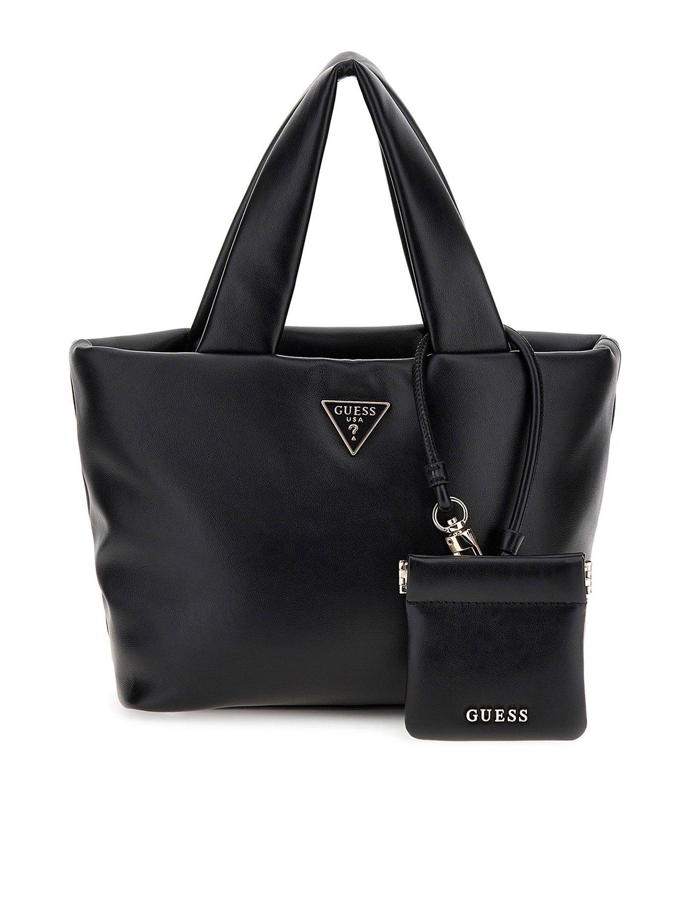 Image 1 of 5 of Guess Sunetra Mini Tote Bag - Black