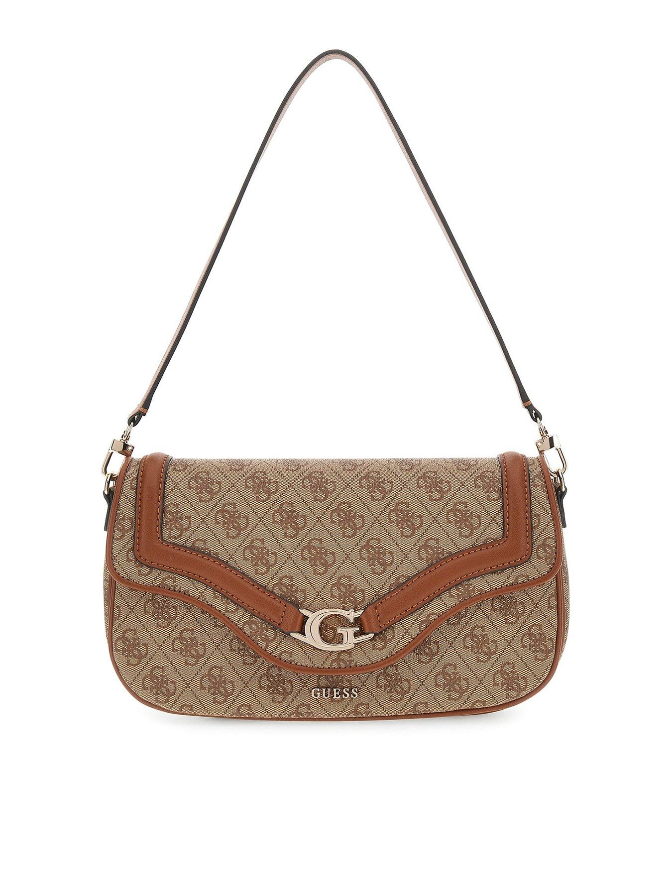  image of guess-dea-flap-shoulder-bag