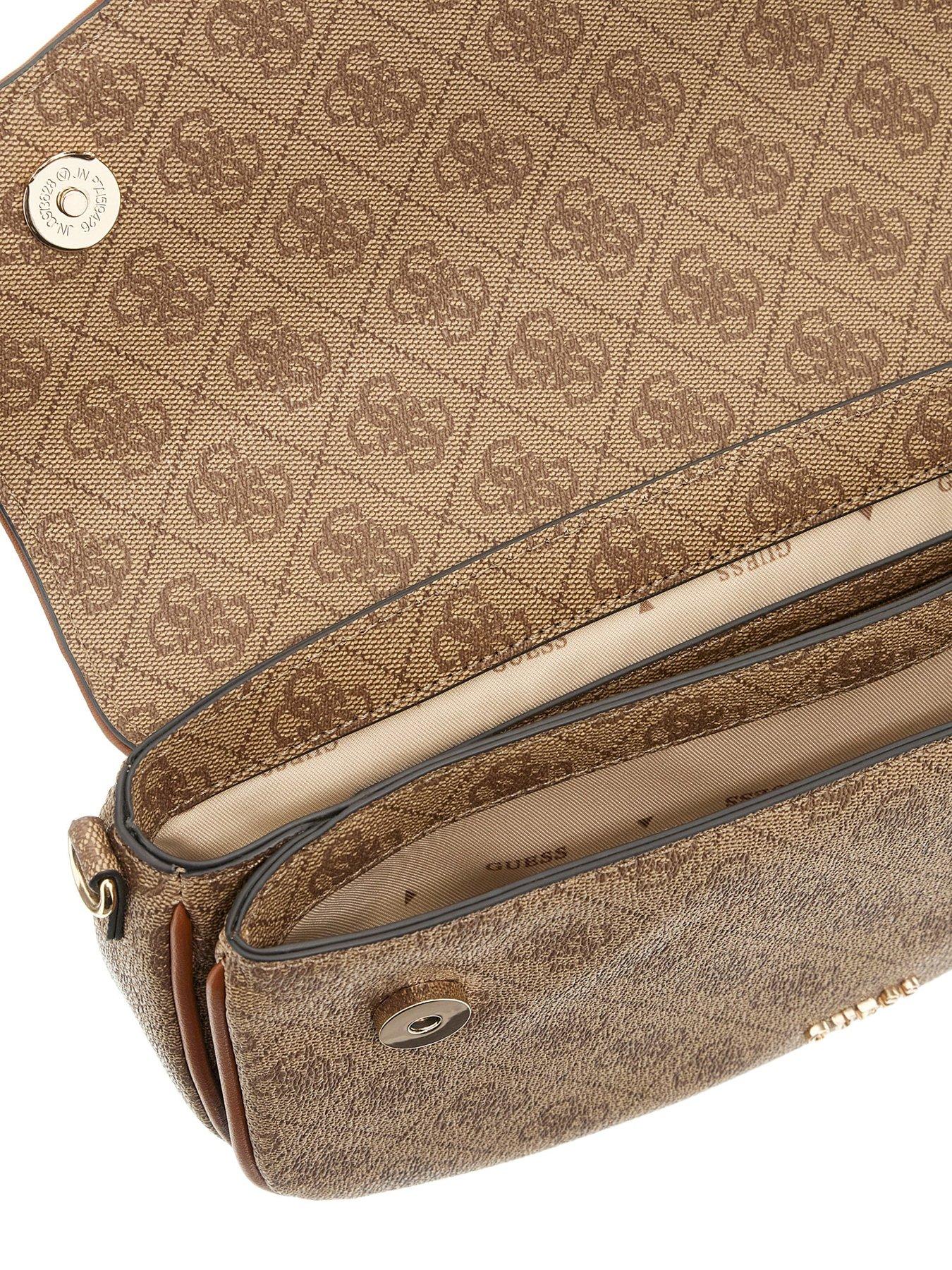  image of guess-dea-flap-shoulder-bag