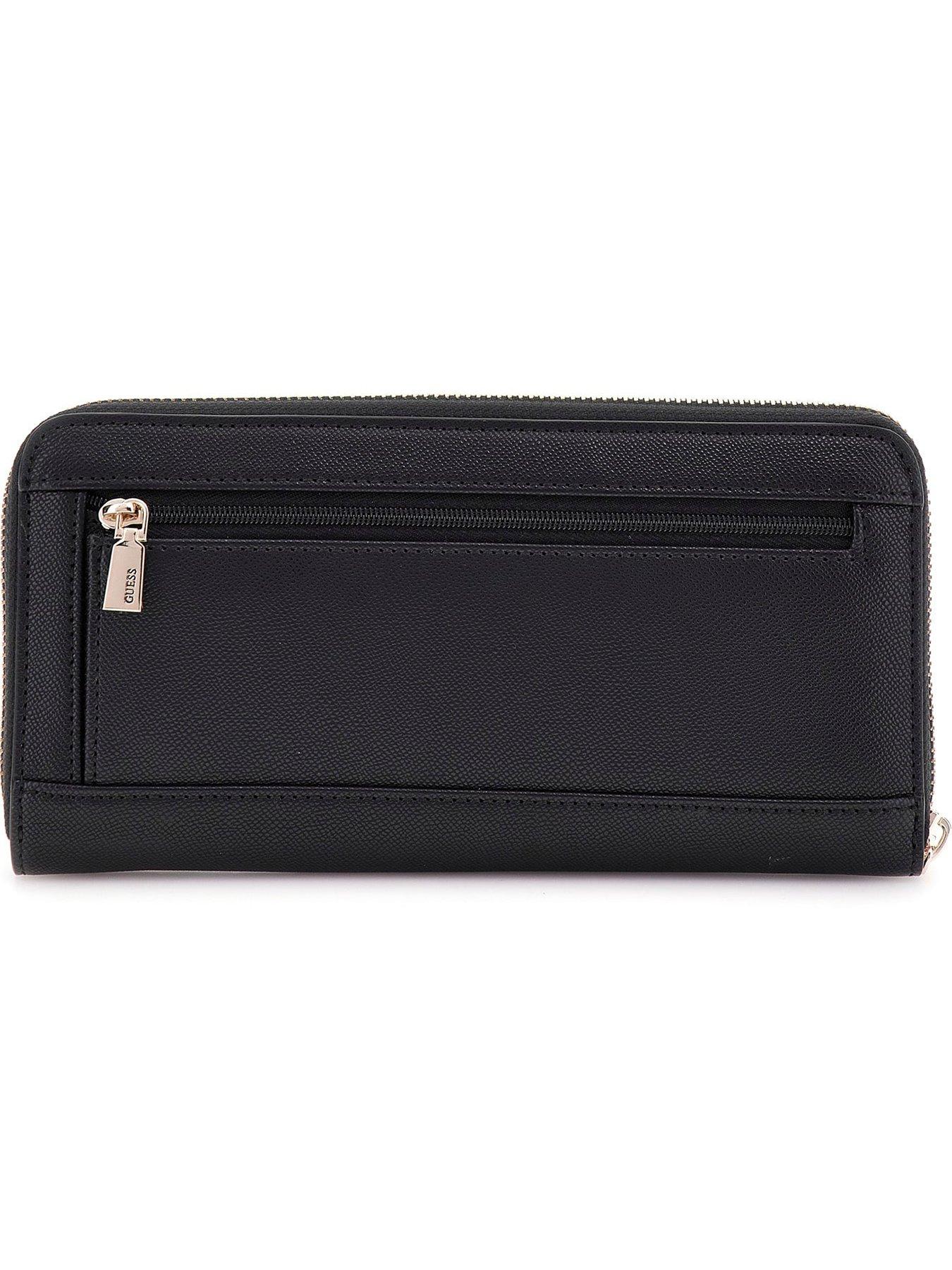 Image 2 of 4 of Guess Mimina Large Zip Around Wallet - Black