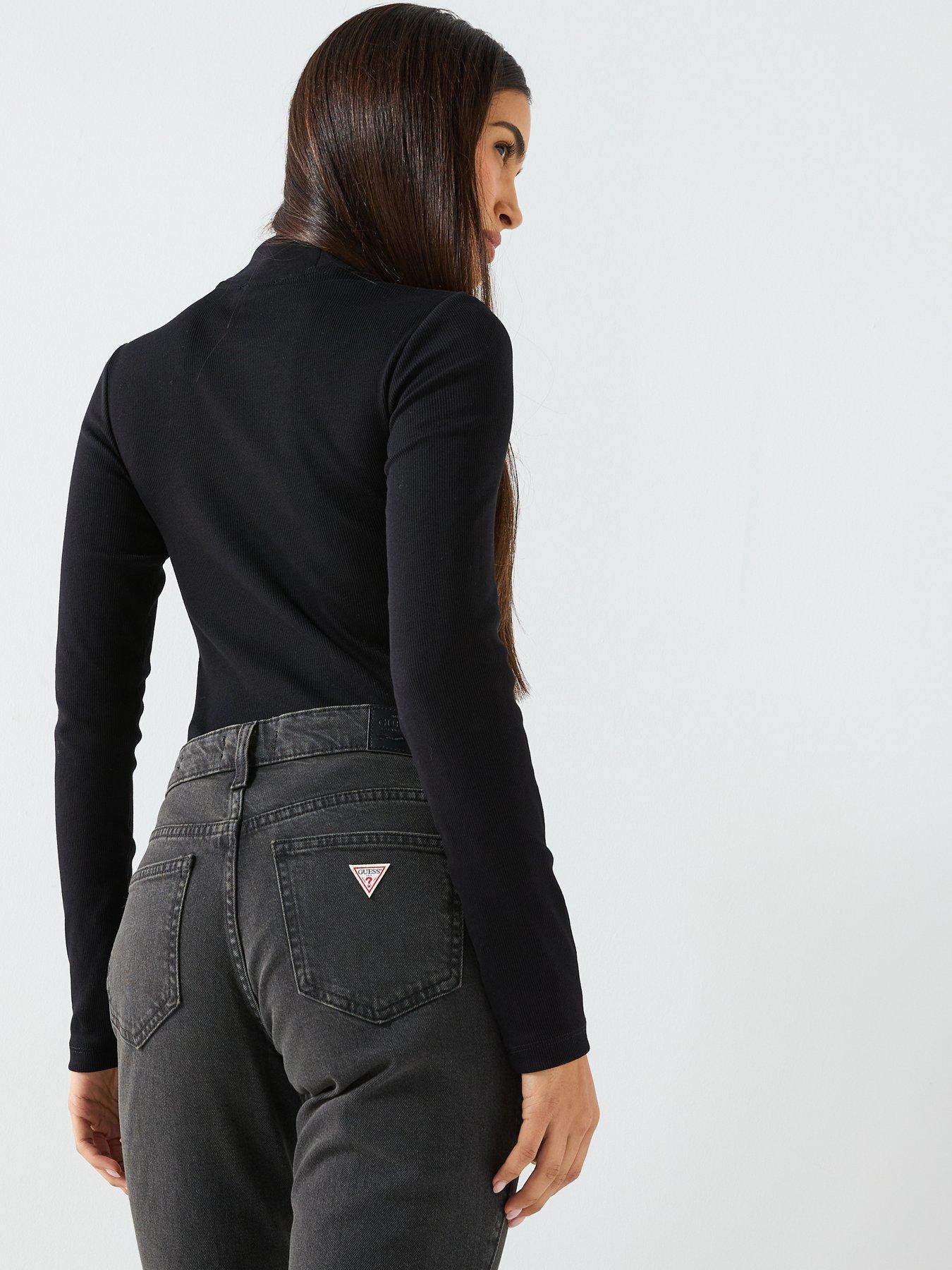  image of guess-jeans-g09-patch-pockets-bootcut-jeans-nbsp--black