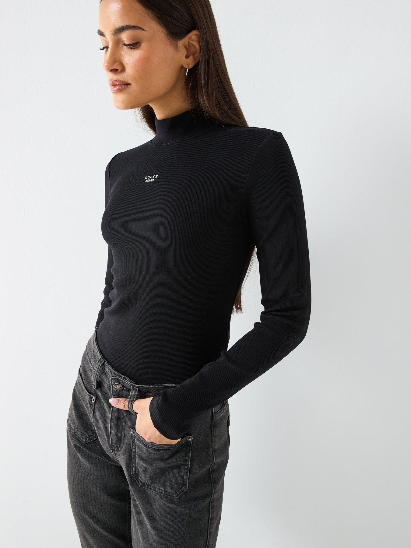 Image 6 of 6 of Guess Jeans G09 Patch Pockets Bootcut Jeans &nbsp;- Black