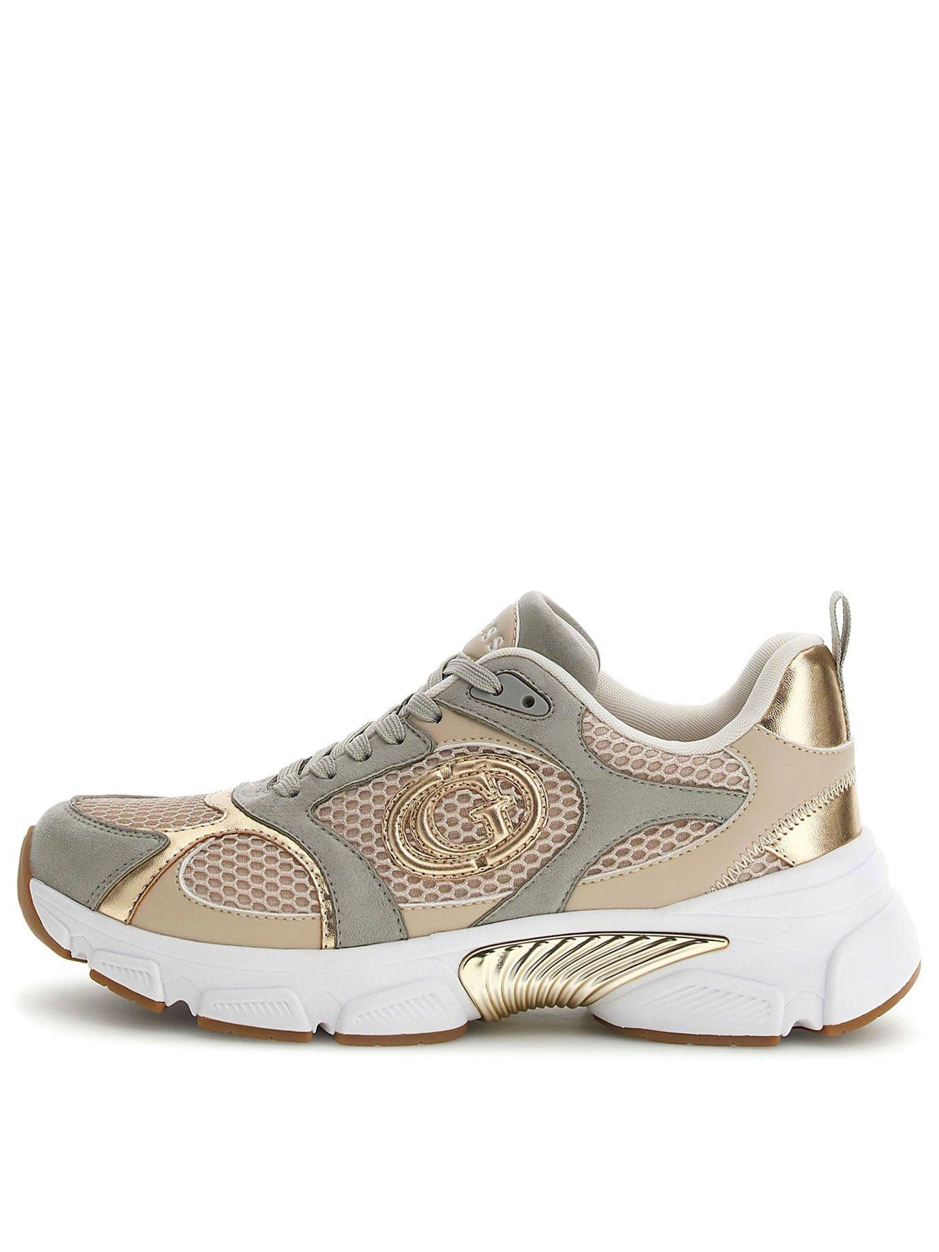 Guess Ibitha3 Trainers - Beige/Lilac