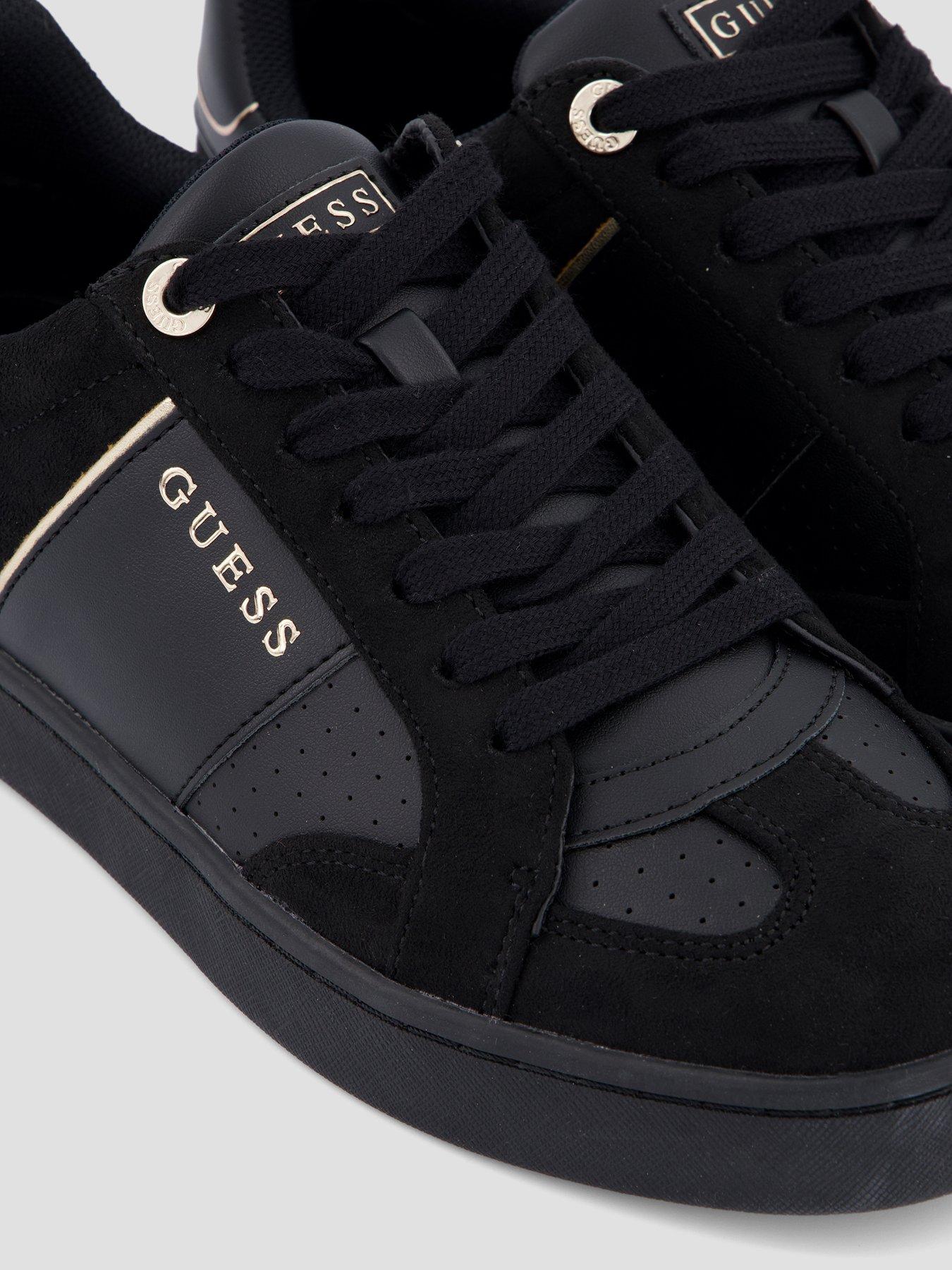 Image 5 of 7 of Guess Jrone7 Suede Insert Trainers - Black