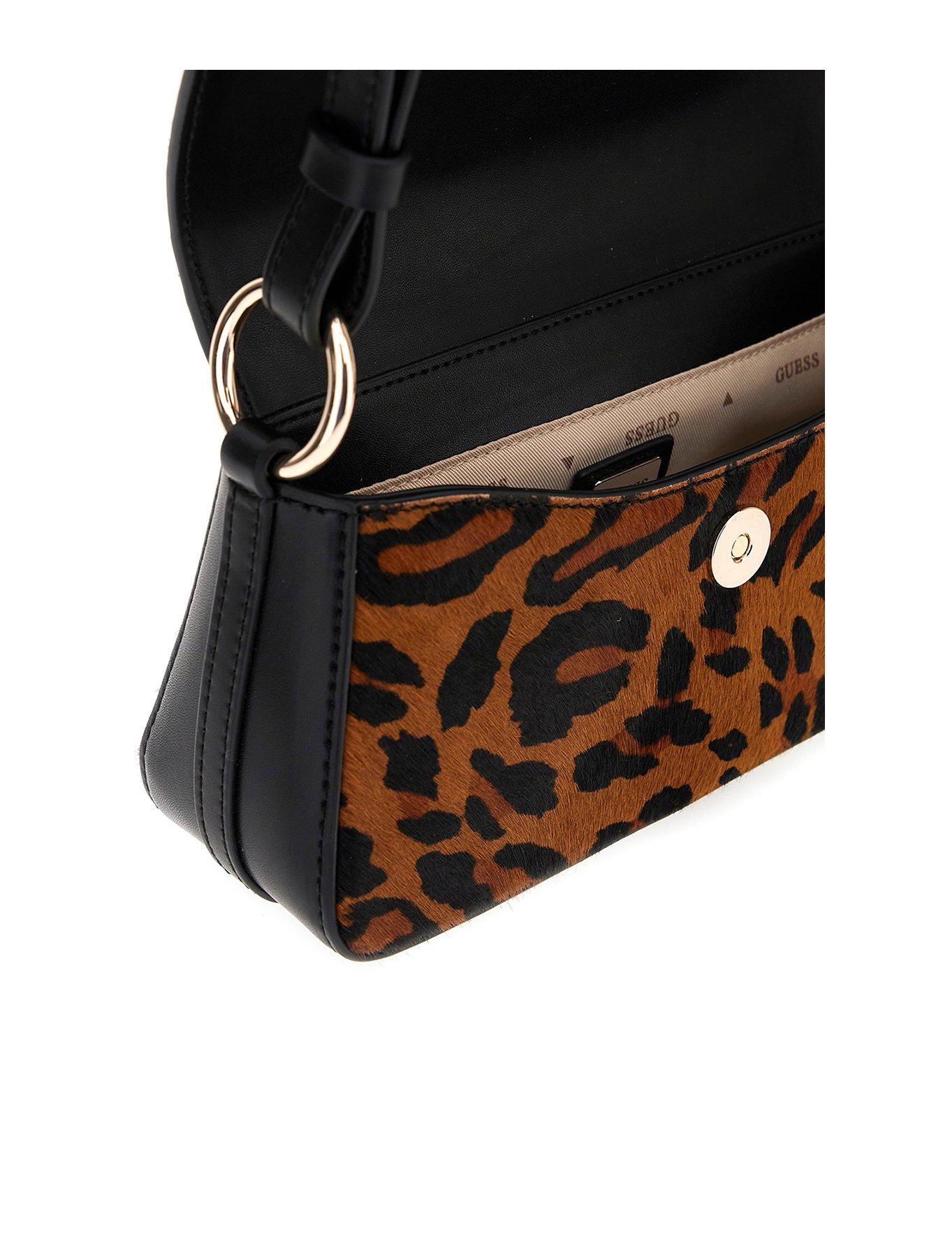 Image 3 of 4 of Guess Domitilla Flap Shoulder Bag - Brown