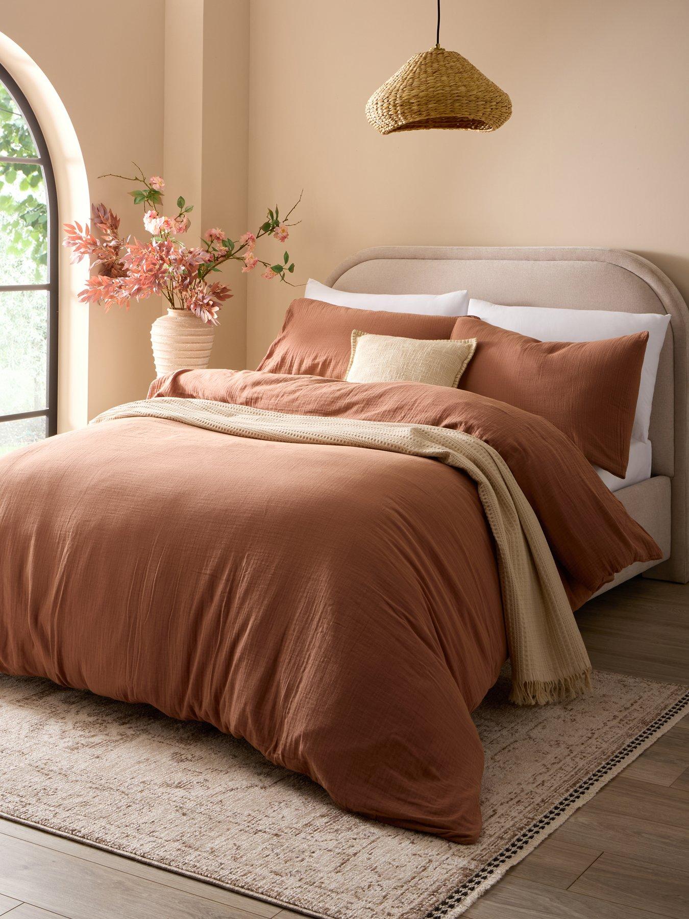 Image 1 of 5 of Michelle Keegan Home Soft Washed Cotton Duvet Set