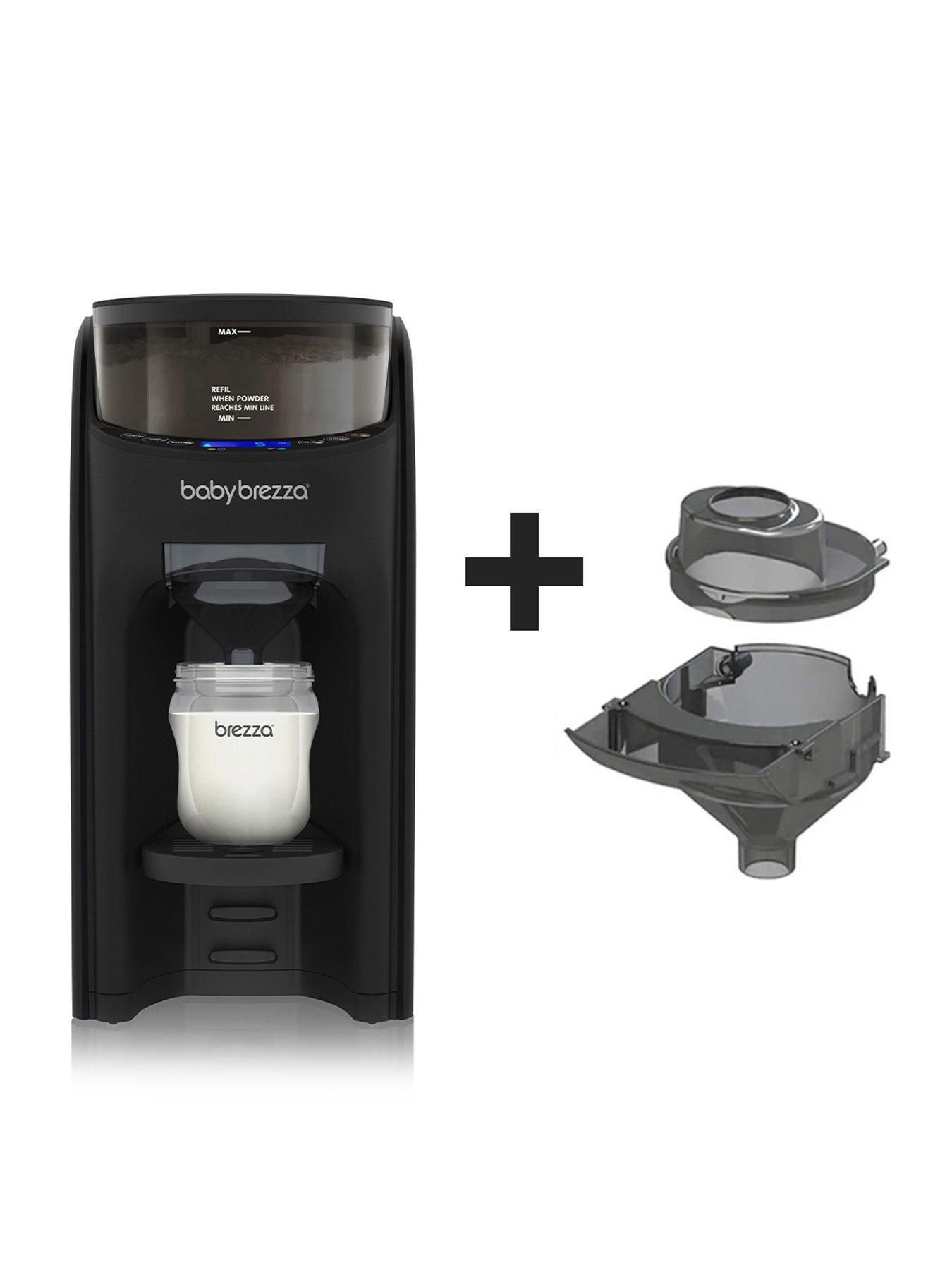 Baby Brezza Formula Pro Advanced + Extra Funnel Set / All Black