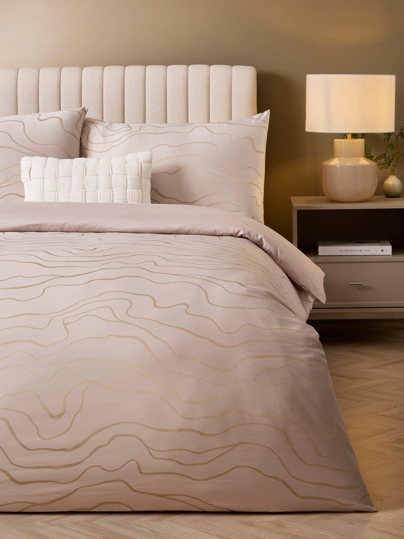 The Very Collection Elemental Wave Jacquard Duvet Set