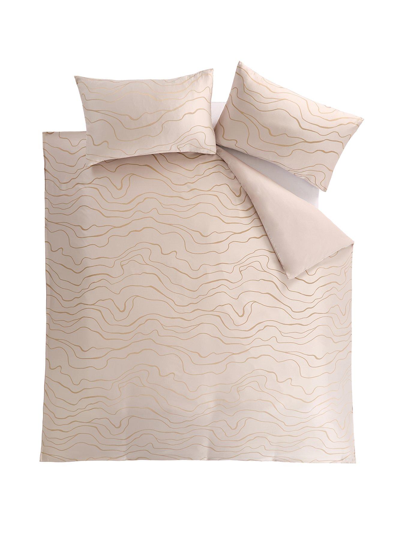 Image 2 of 5 of The Very Collection Elemental Wave Jacquard Duvet Set