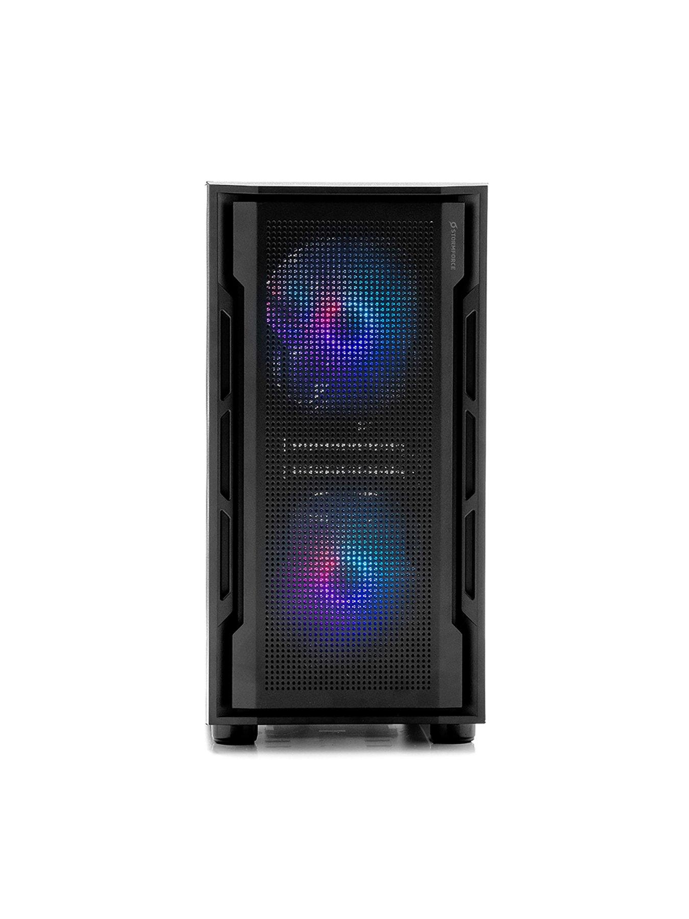  image of stormforce-rogue-gamingnbspdesktopnbsp--amd-ryzen-5-5500gt-16gb-ramnbsp1tb-ssd-black