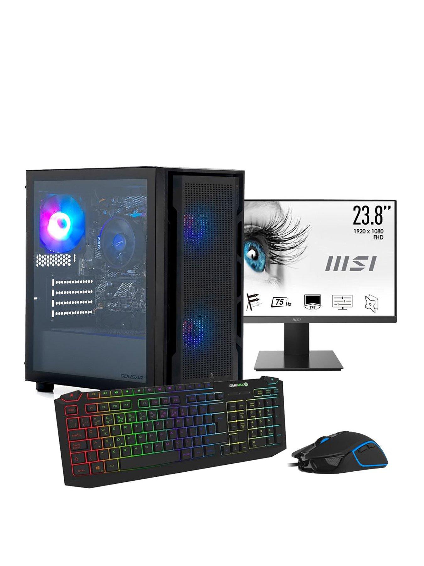 undefined Rogue Bundle - AMD Ryzen 5 4500 - 16GB DDR4 - 1TB SSD - RTX 3050 - Black