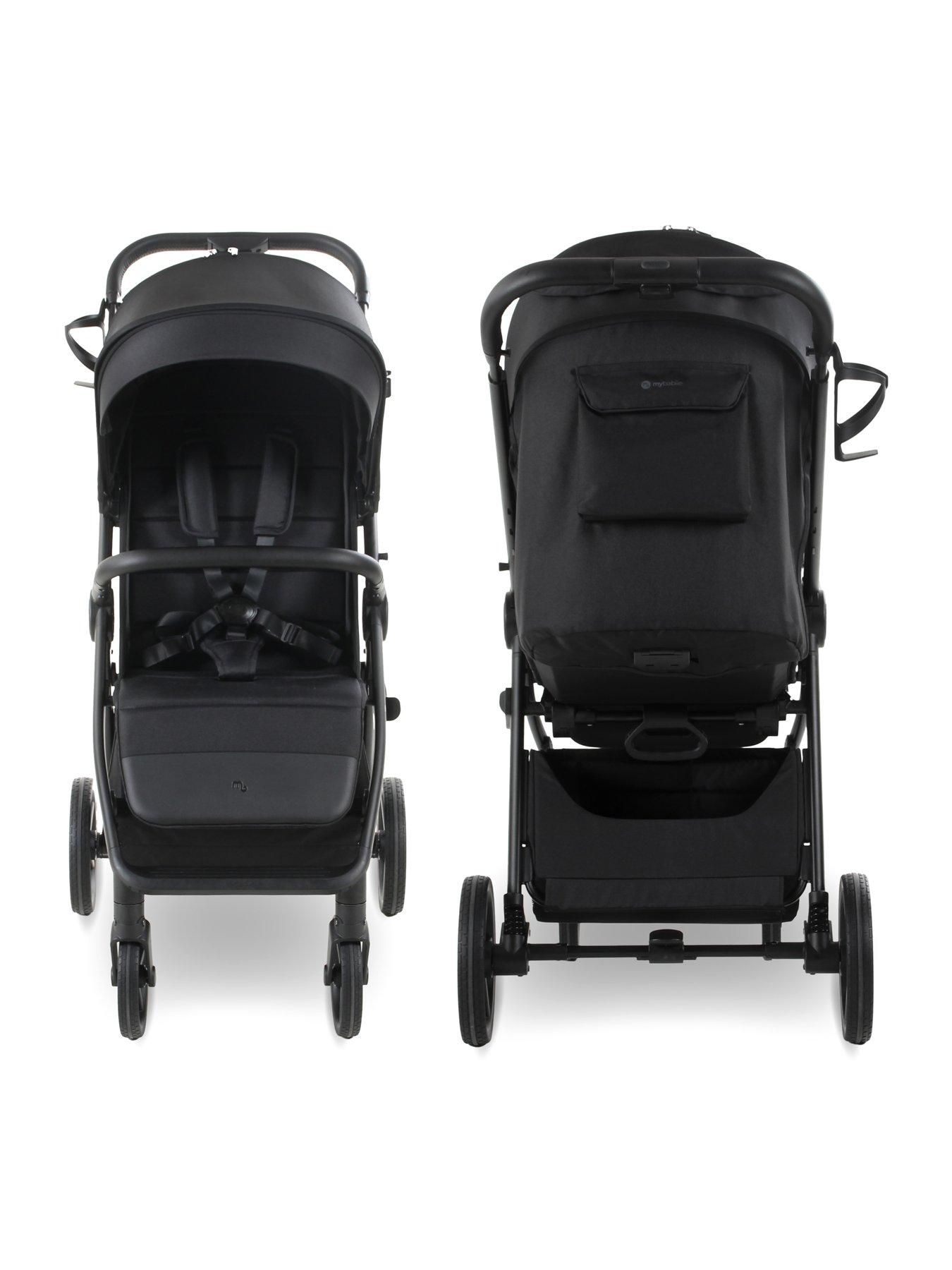 Image 4 of 8 of My Babiie MB170 Plus Pushchair - Black