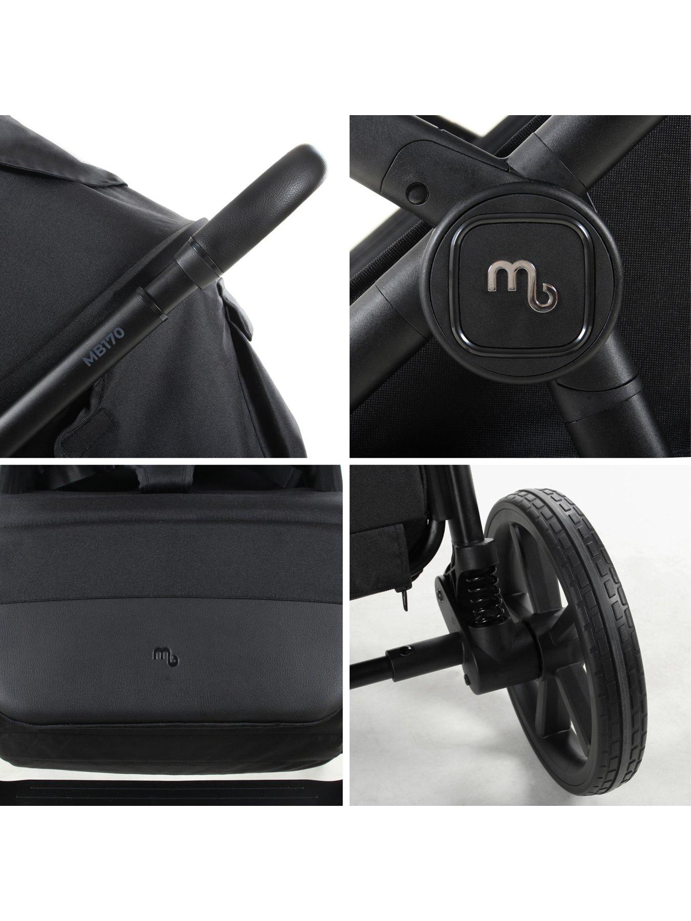 Image 6 of 8 of My Babiie MB170 Plus Pushchair - Black