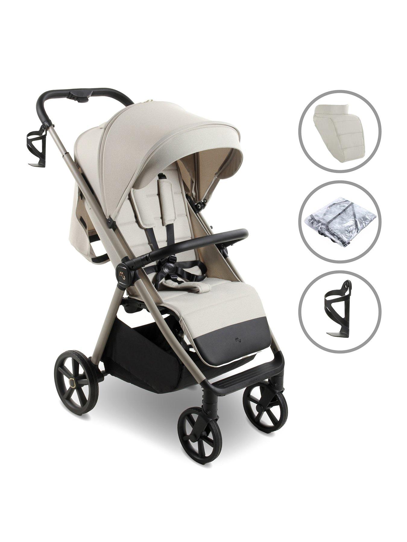 undefined My Babiie MB170 Plus Pushchair - Ivory