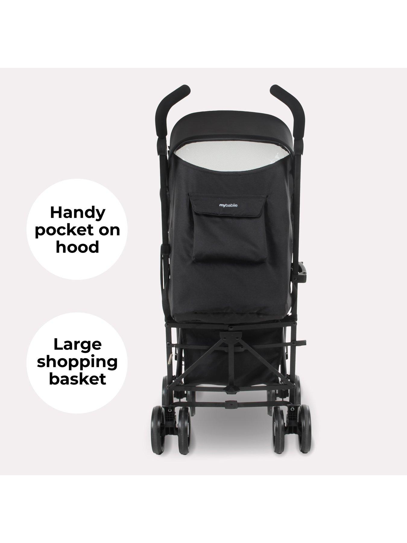 Image 5 of 7 of My Babiie MB01 Lightweight Stroller - Black