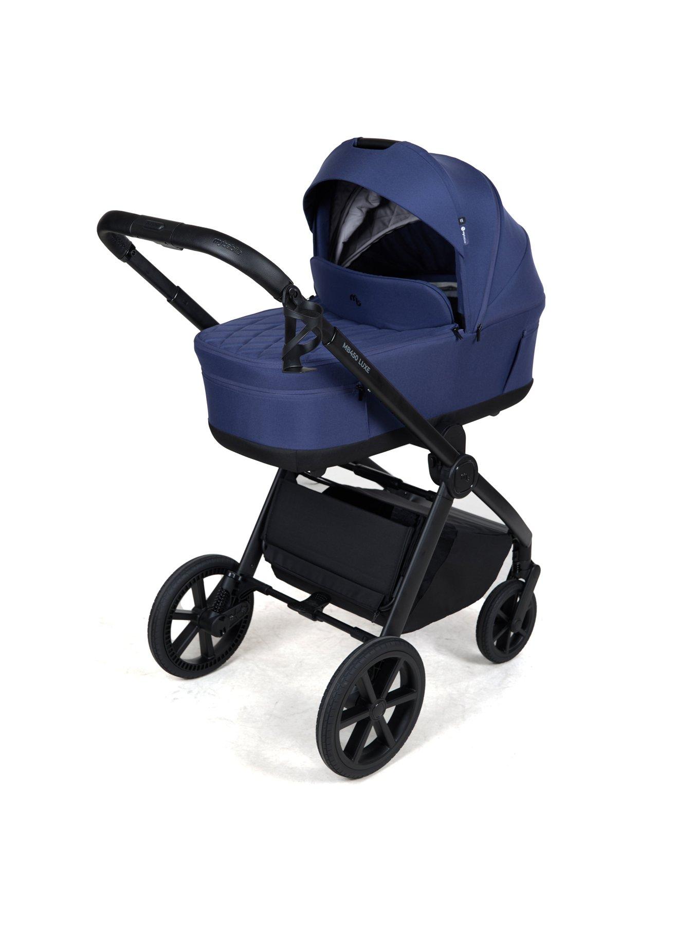  image of my-babiie-mb450-luxe-3-in-1-travel-system-with-r129-car-seat-indigo