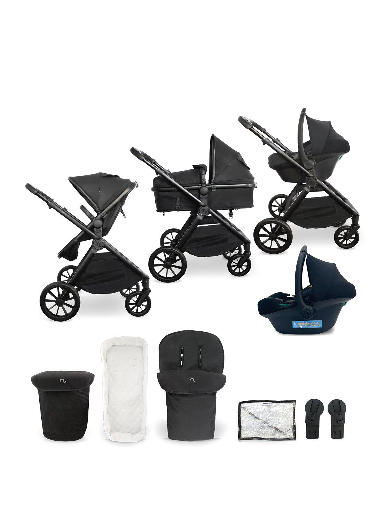 my-babiie-mb220-3-in-1-travel-system-with-r129-car-seat-black